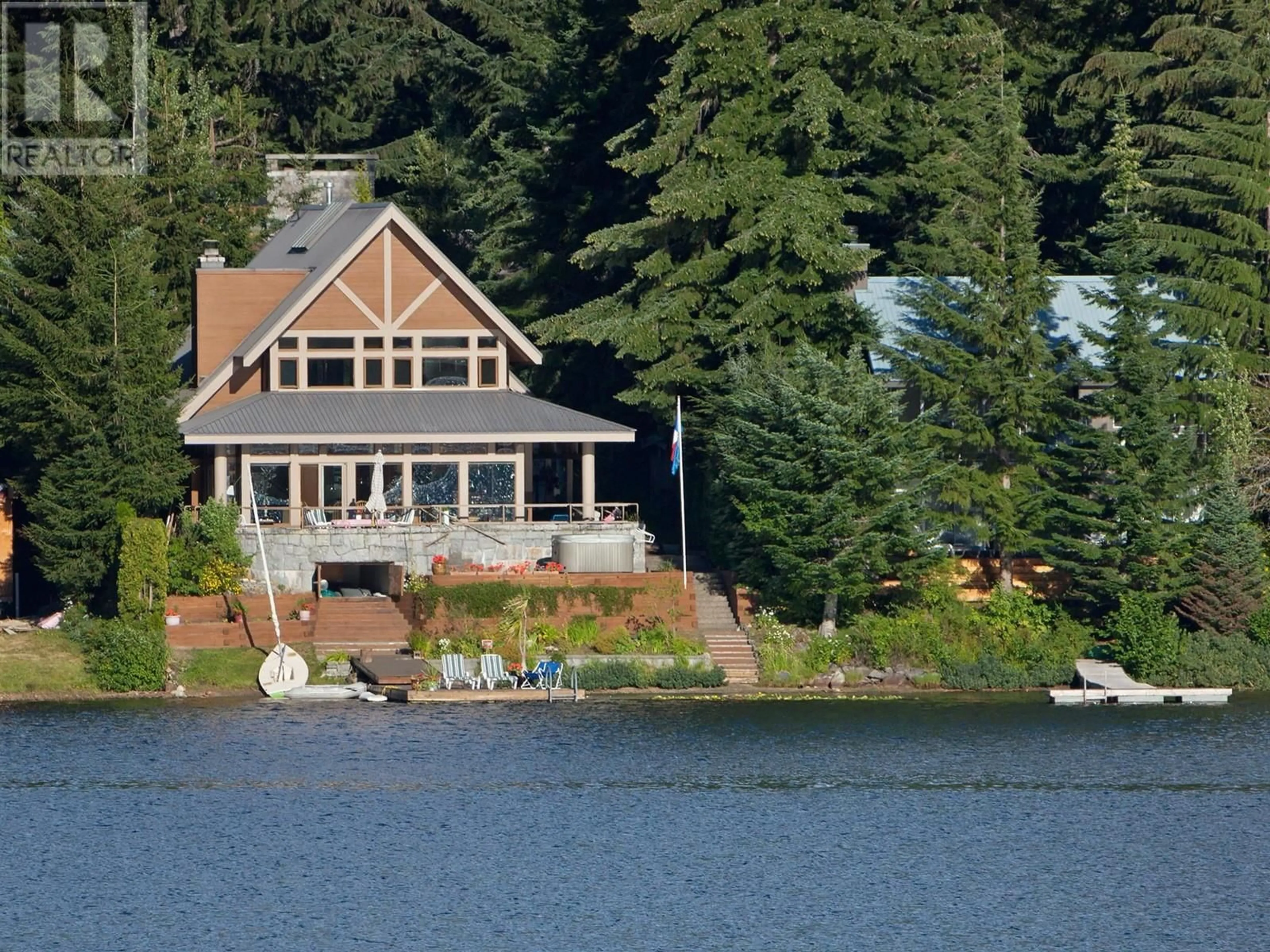 Home with vinyl exterior material, water/lake/river/ocean view for 3319 LAKESIDE ROAD, Whistler British Columbia V8E0B8