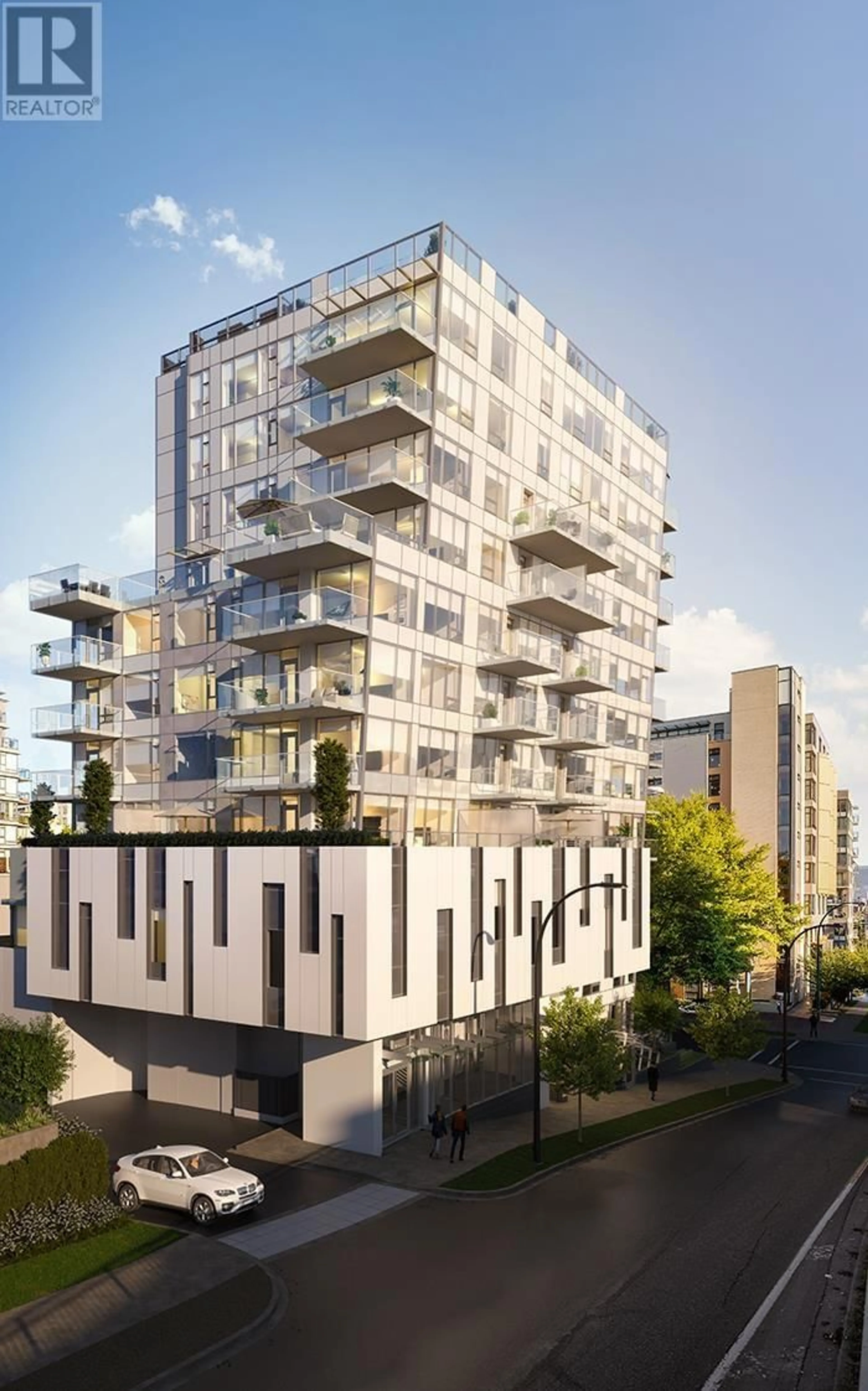 A pic from outside/outdoor area/front of a property/back of a property/a pic from drone, city buildings view from balcony for 705 - 2323 FIR STREET, Vancouver British Columbia V6J5J9
