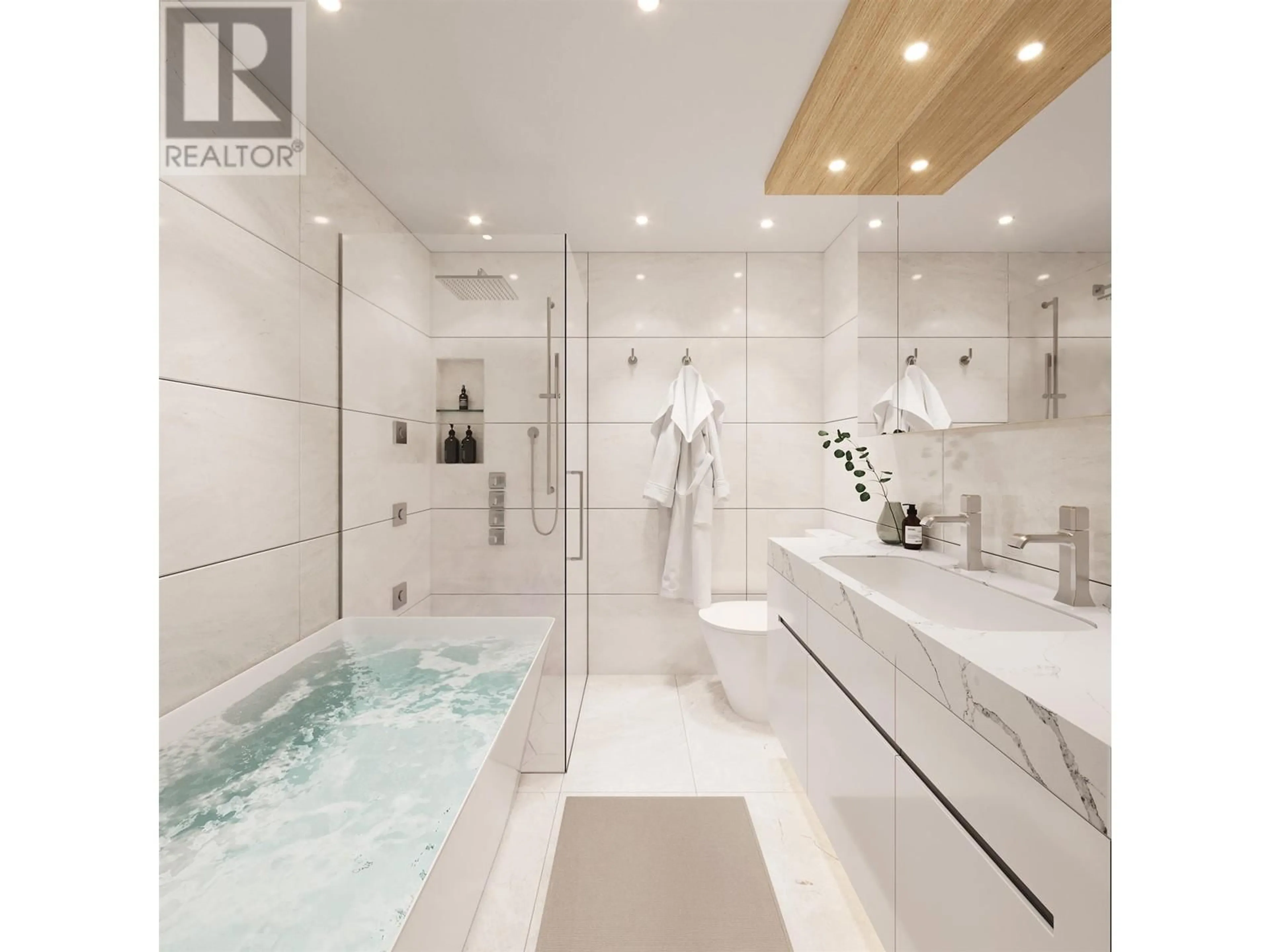 Contemporary bathroom, ceramic/tile floor for TH1 - 2323 FIR STREET, Vancouver British Columbia V6J5J9