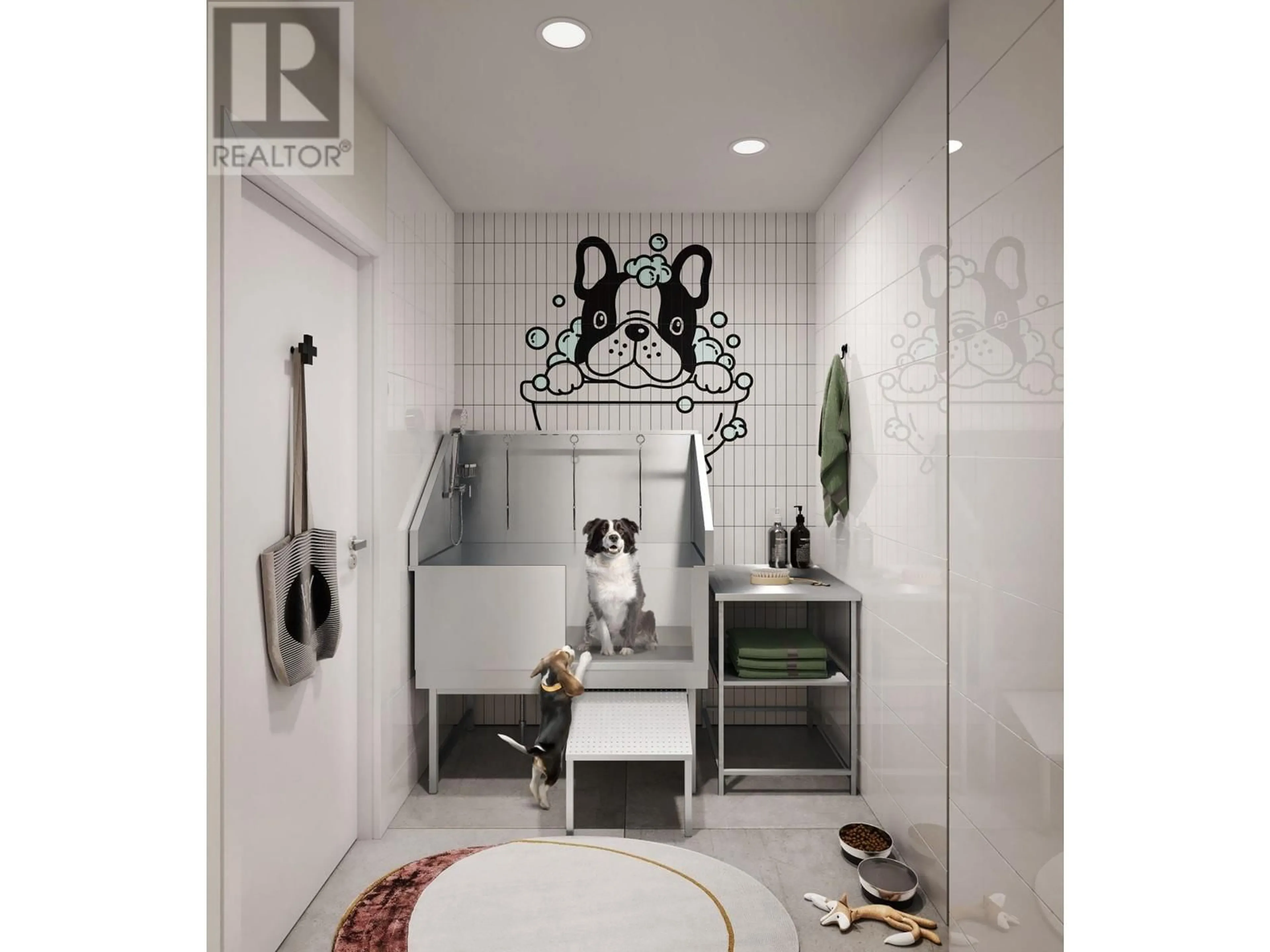 Contemporary bathroom, ceramic/tile floor for 301 - 2323 FIR STREET STREET, Vancouver British Columbia V6J5J9