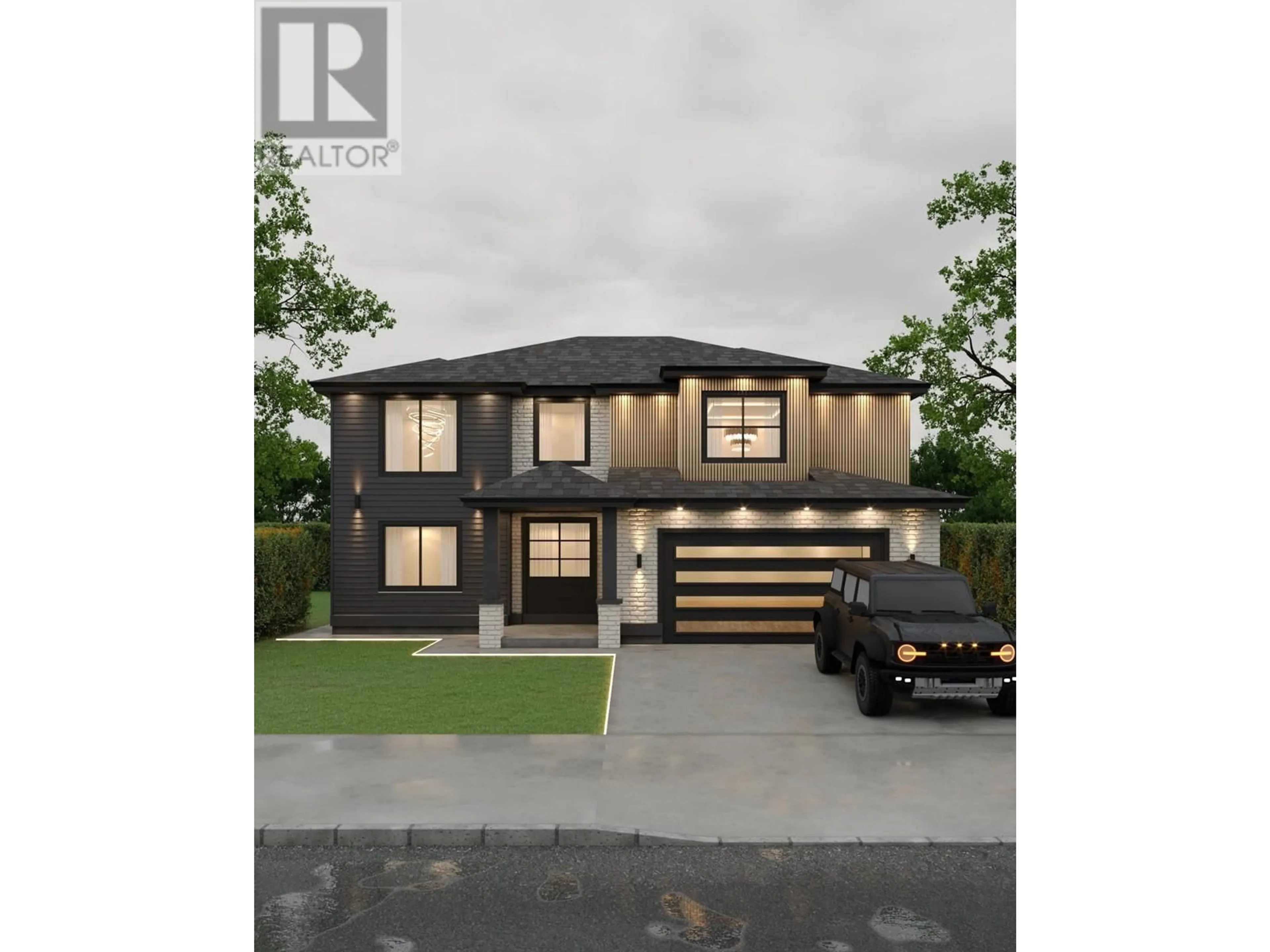 Home with brick exterior material, street for 2815 EDGEWATER CRESCENT, Prince George British Columbia V2K0B1