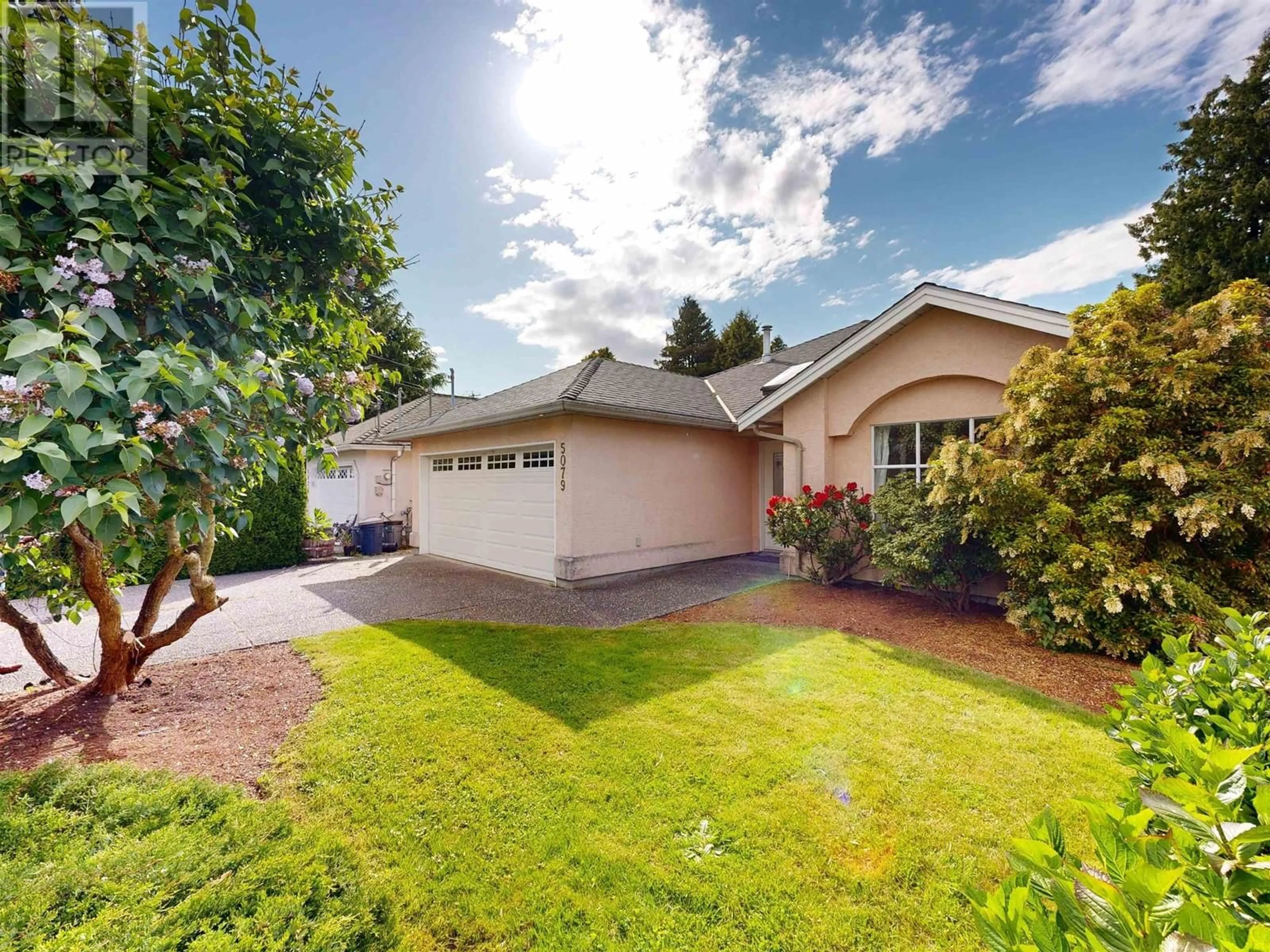 Home with vinyl exterior material, street for 5079 CENTRAL AVENUE, Delta British Columbia V4K2H1