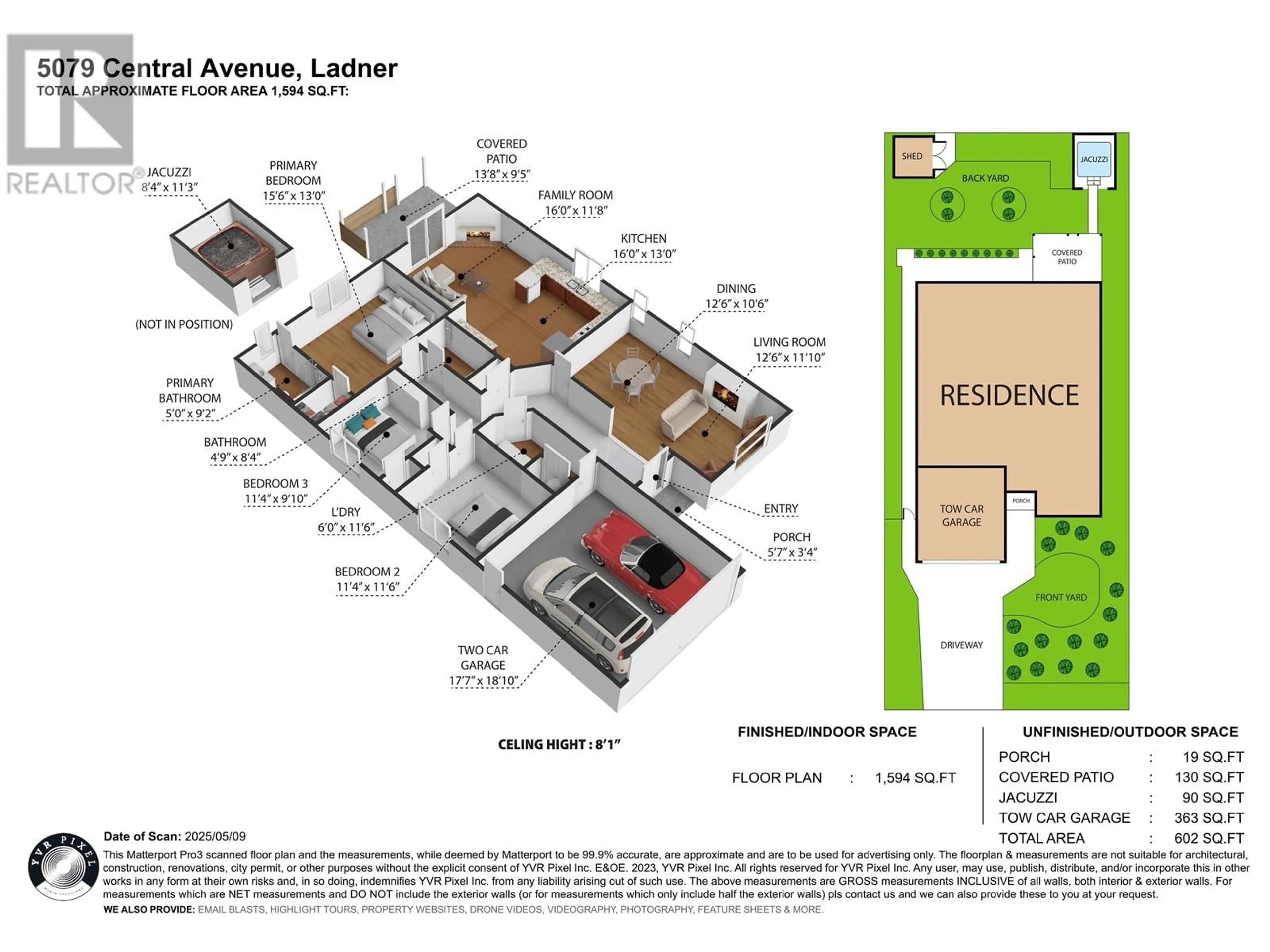 Floor plan for 5079 CENTRAL AVENUE, Delta British Columbia V4K2H1
