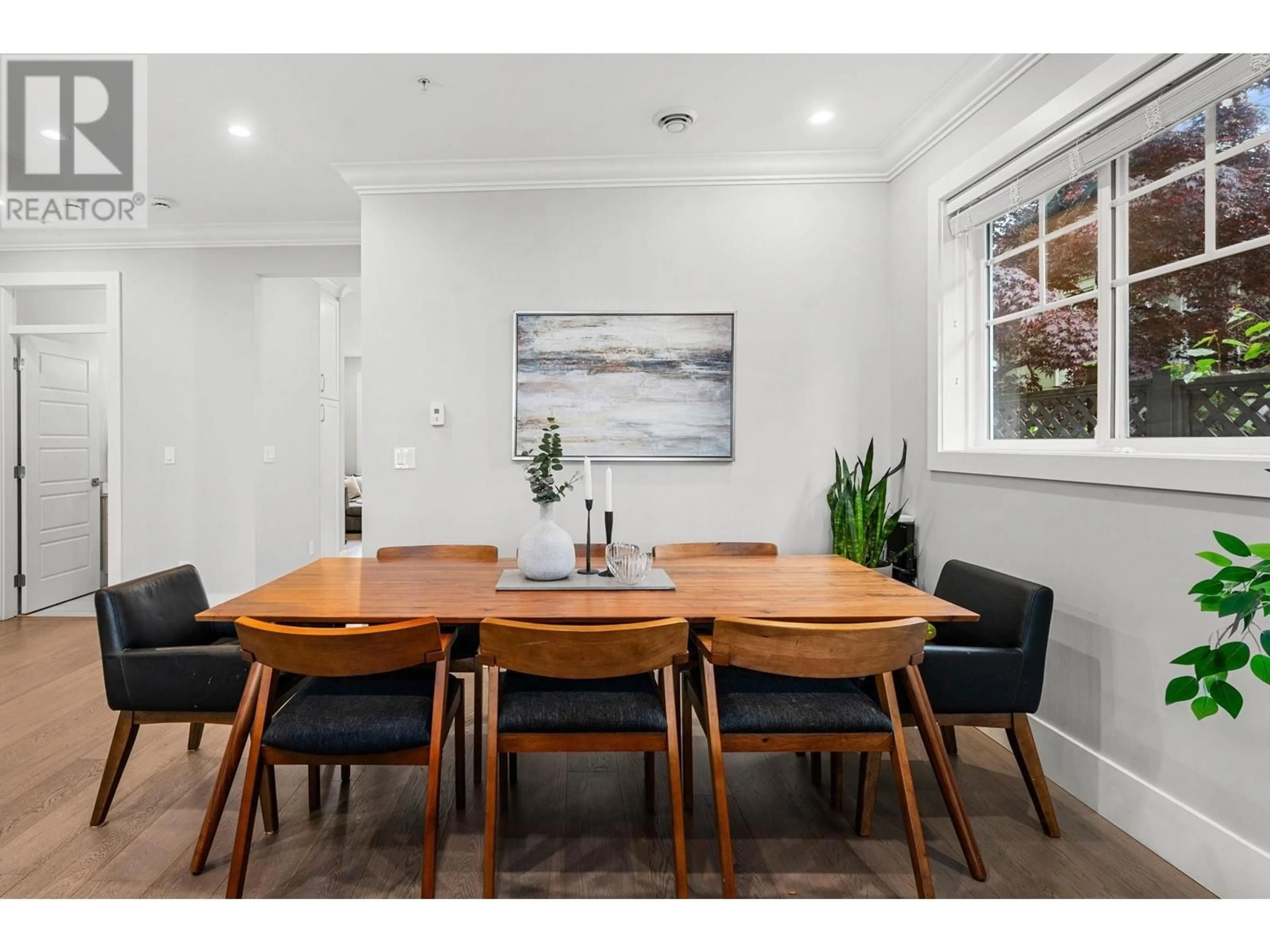 Dining room, wood/laminate floor for 328 9TH STREET, North Vancouver British Columbia V7L2B2