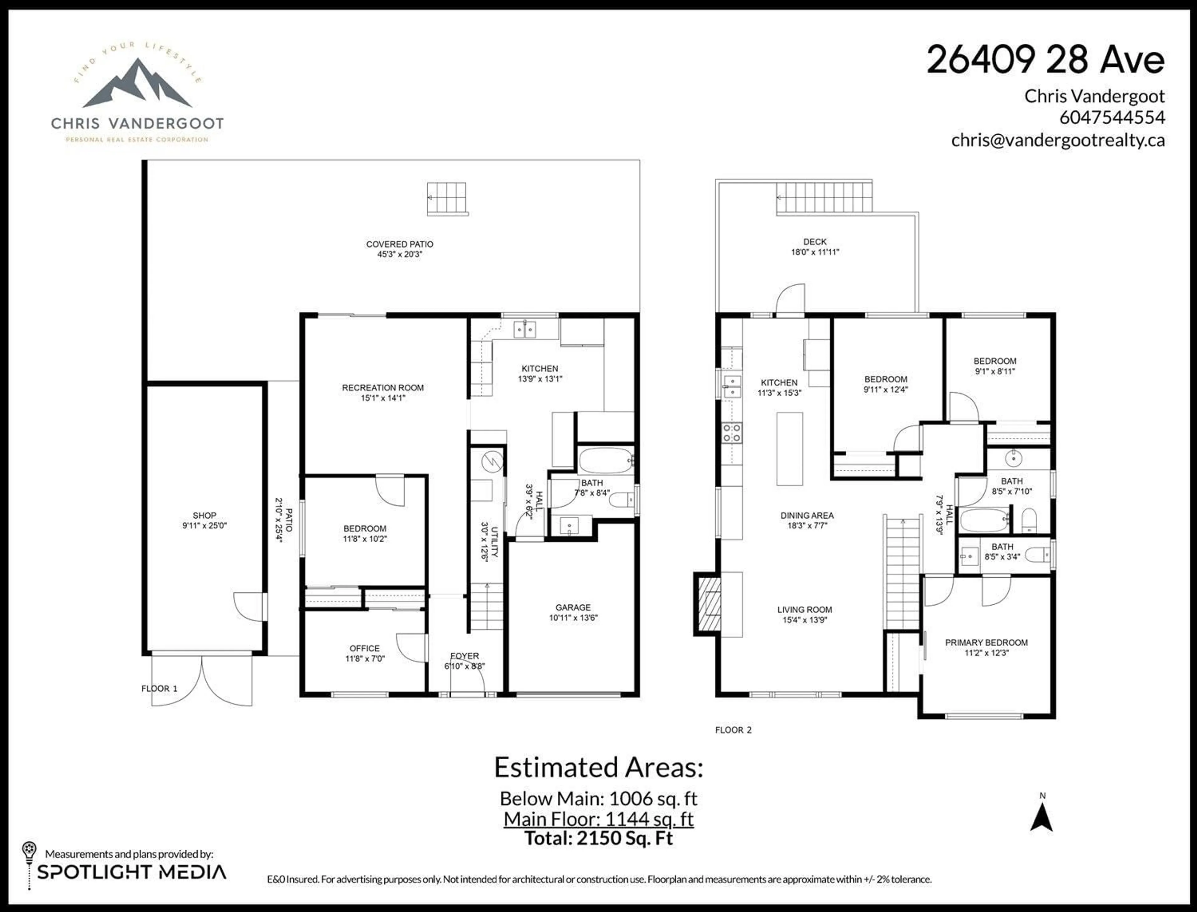 Floor plan for 26409 28, Langley British Columbia V4W3A6