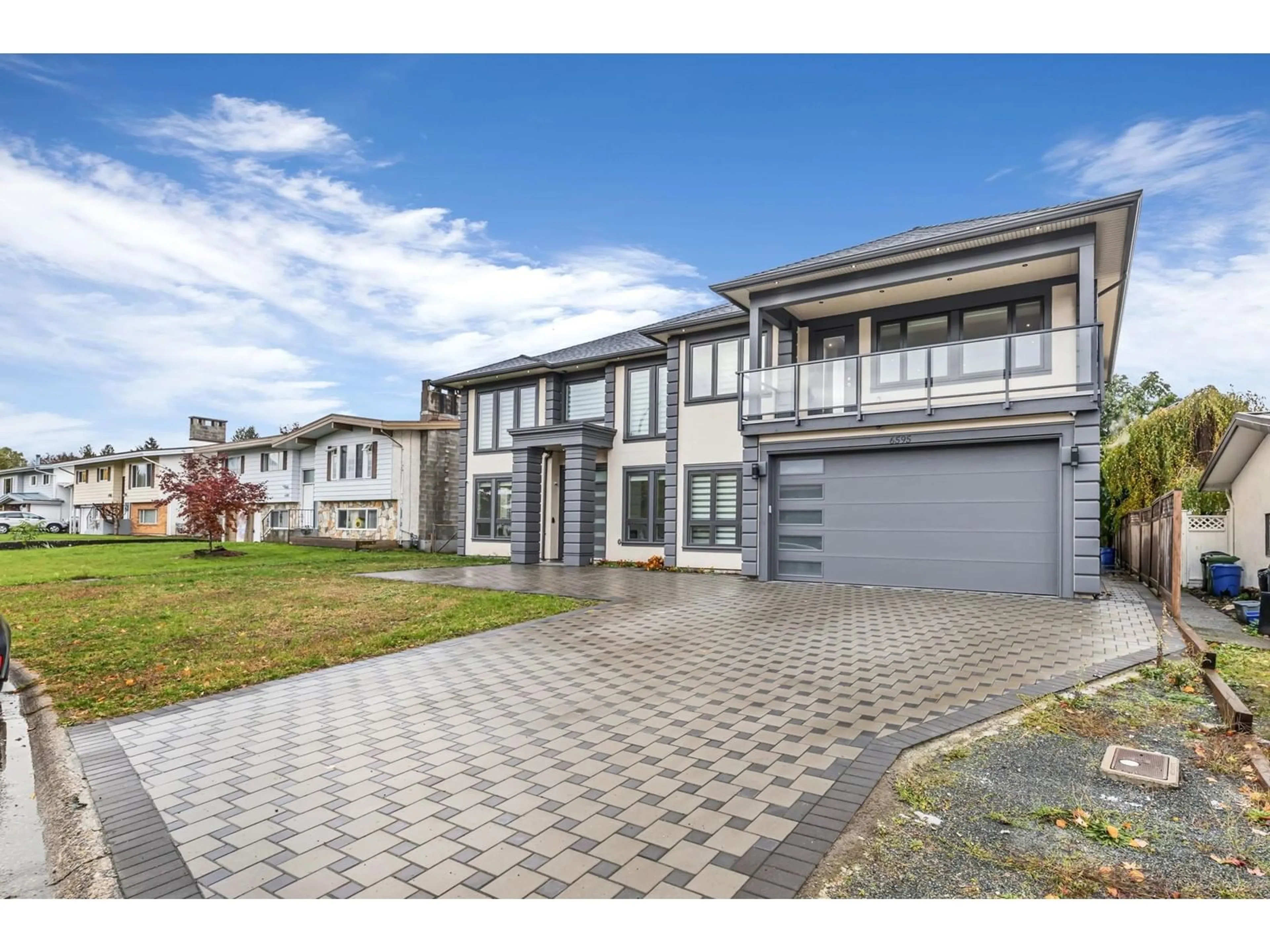 A pic from outside/outdoor area/front of a property/back of a property/a pic from drone, street for 6595 DAYTON DRIVE, Chilliwack British Columbia V2R1V4