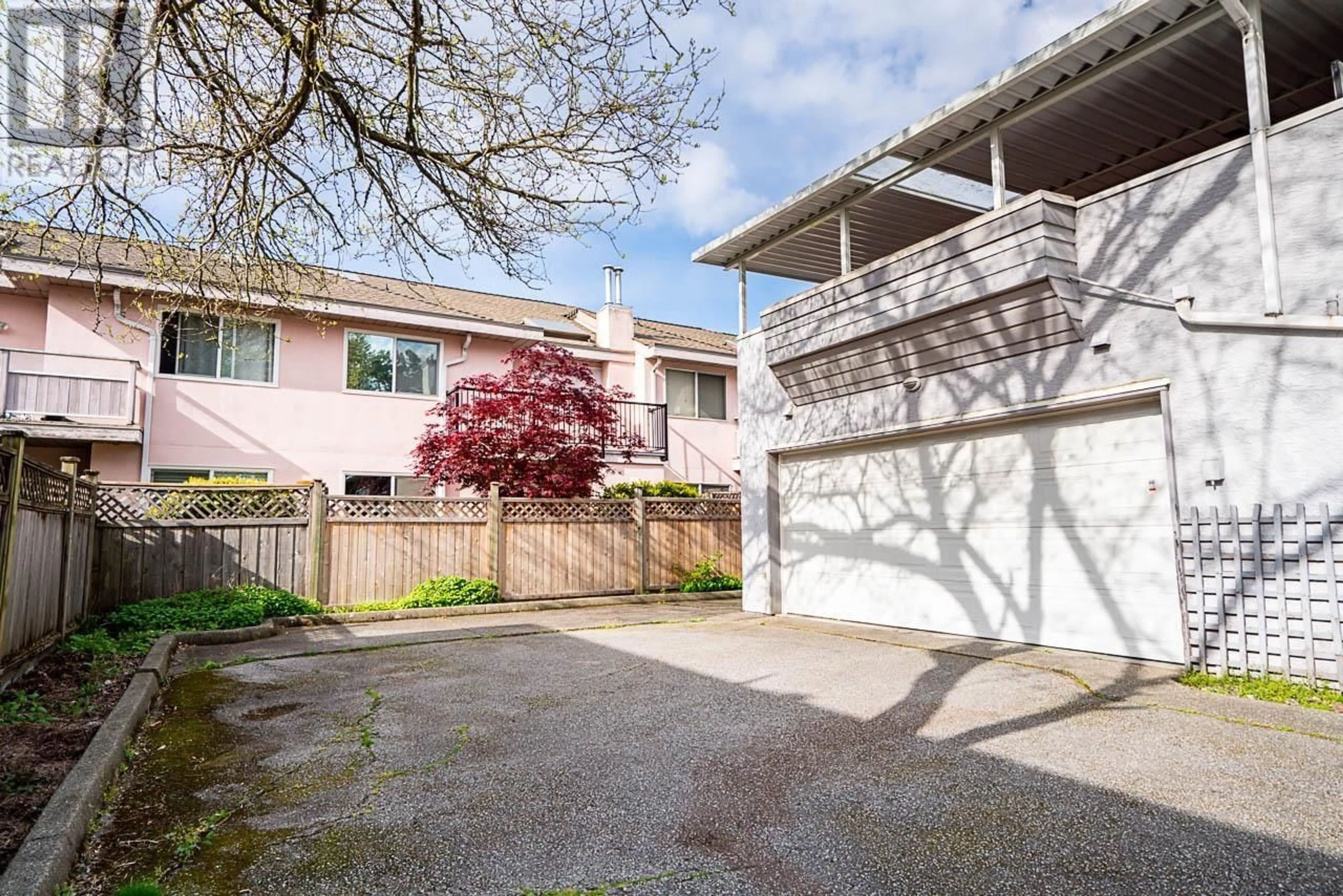 A pic from outside/outdoor area/front of a property/back of a property/a pic from drone, street for 1 - 7911 MOFFATT ROAD, Richmond British Columbia V6Y1X9