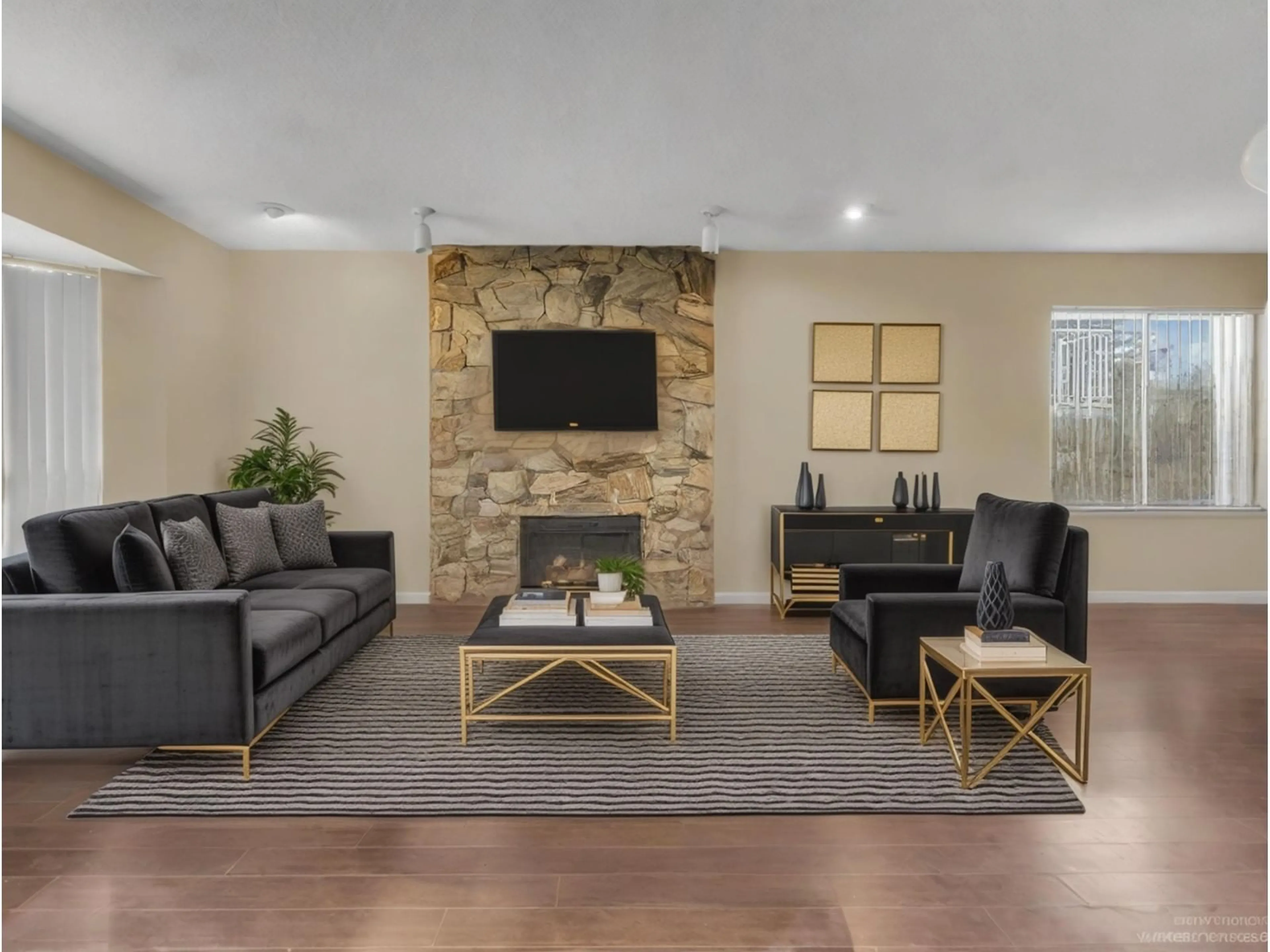 Living room with furniture, unknown for 6276 131A, Surrey British Columbia V3X1N9