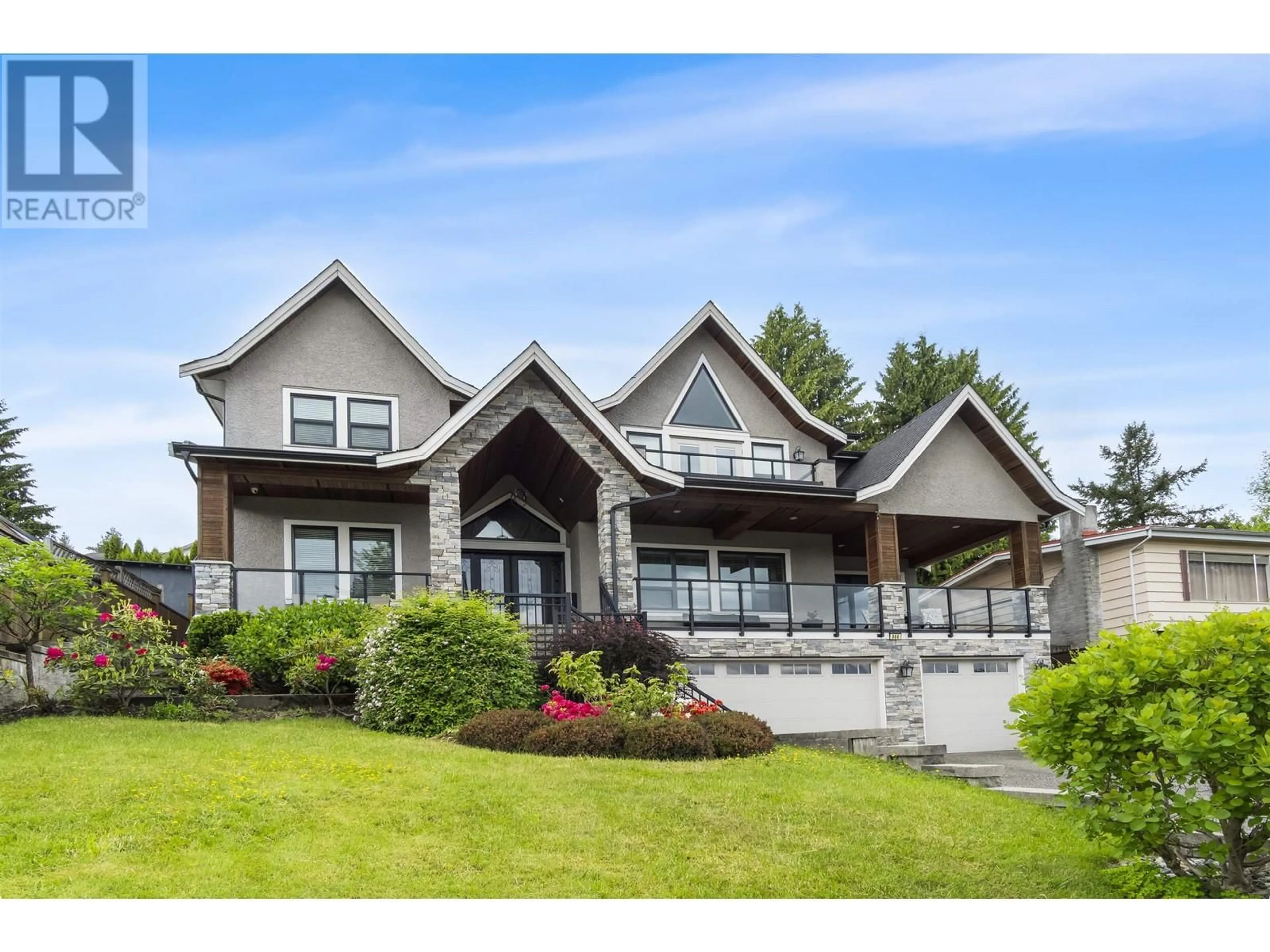Home with vinyl exterior material, mountain view for 966 RANCH PARK WAY, Coquitlam British Columbia V3C2H1