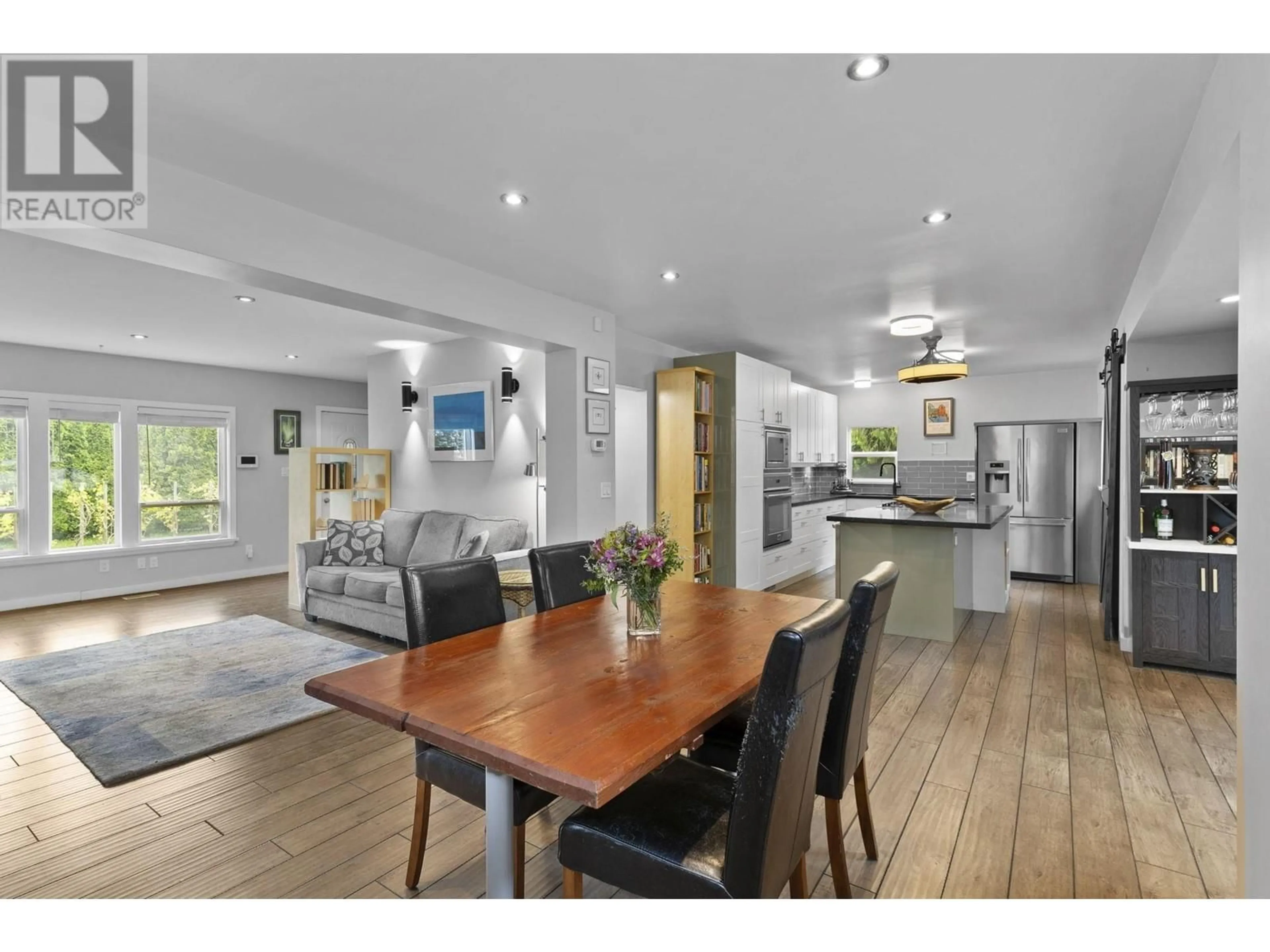 Open concept kitchen, wood/laminate floor for 12084 232ND STREET, Maple Ridge British Columbia V2X6T3