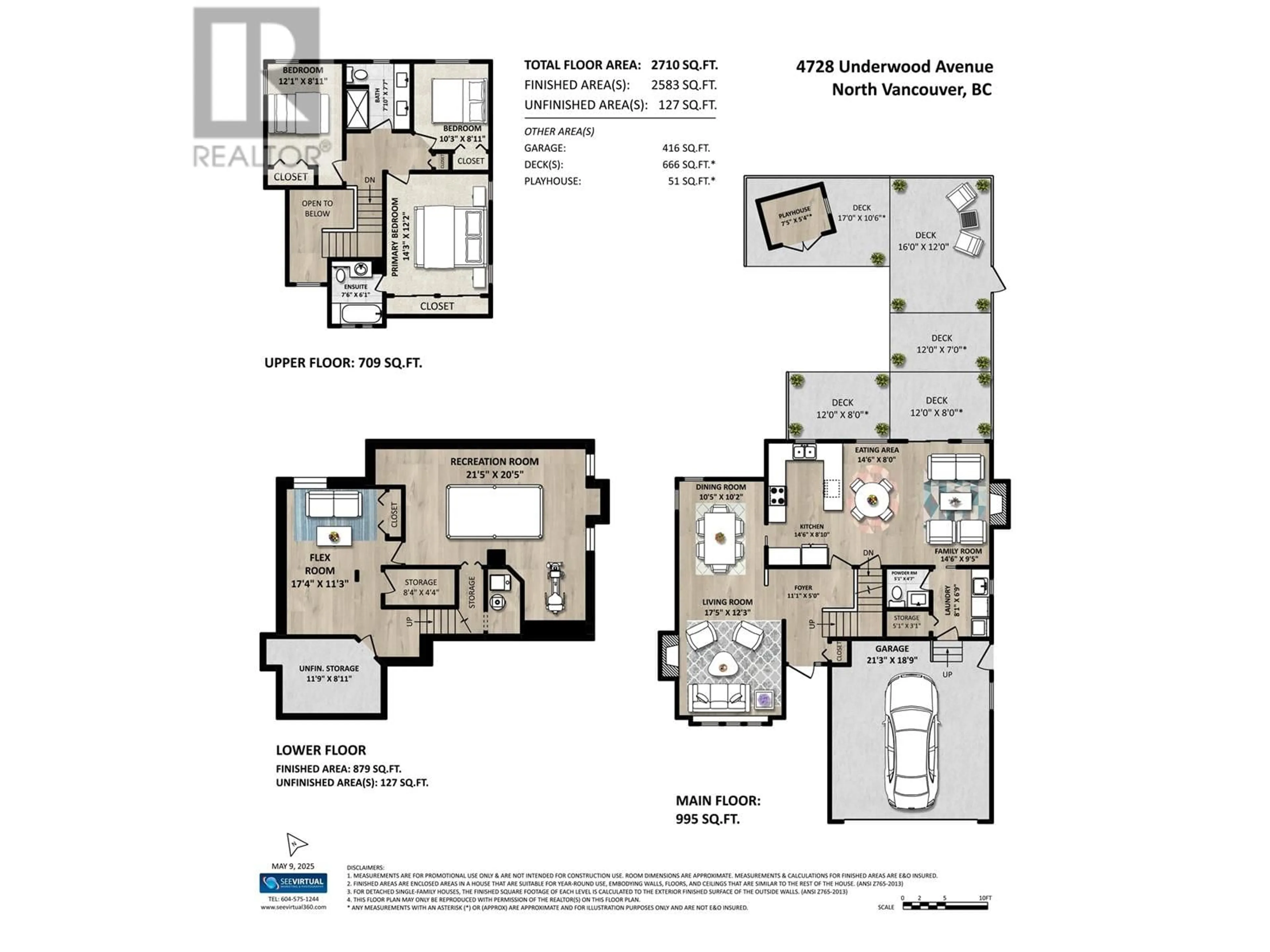 Floor plan for 4728 UNDERWOOD AVENUE, North Vancouver British Columbia V7K3A8