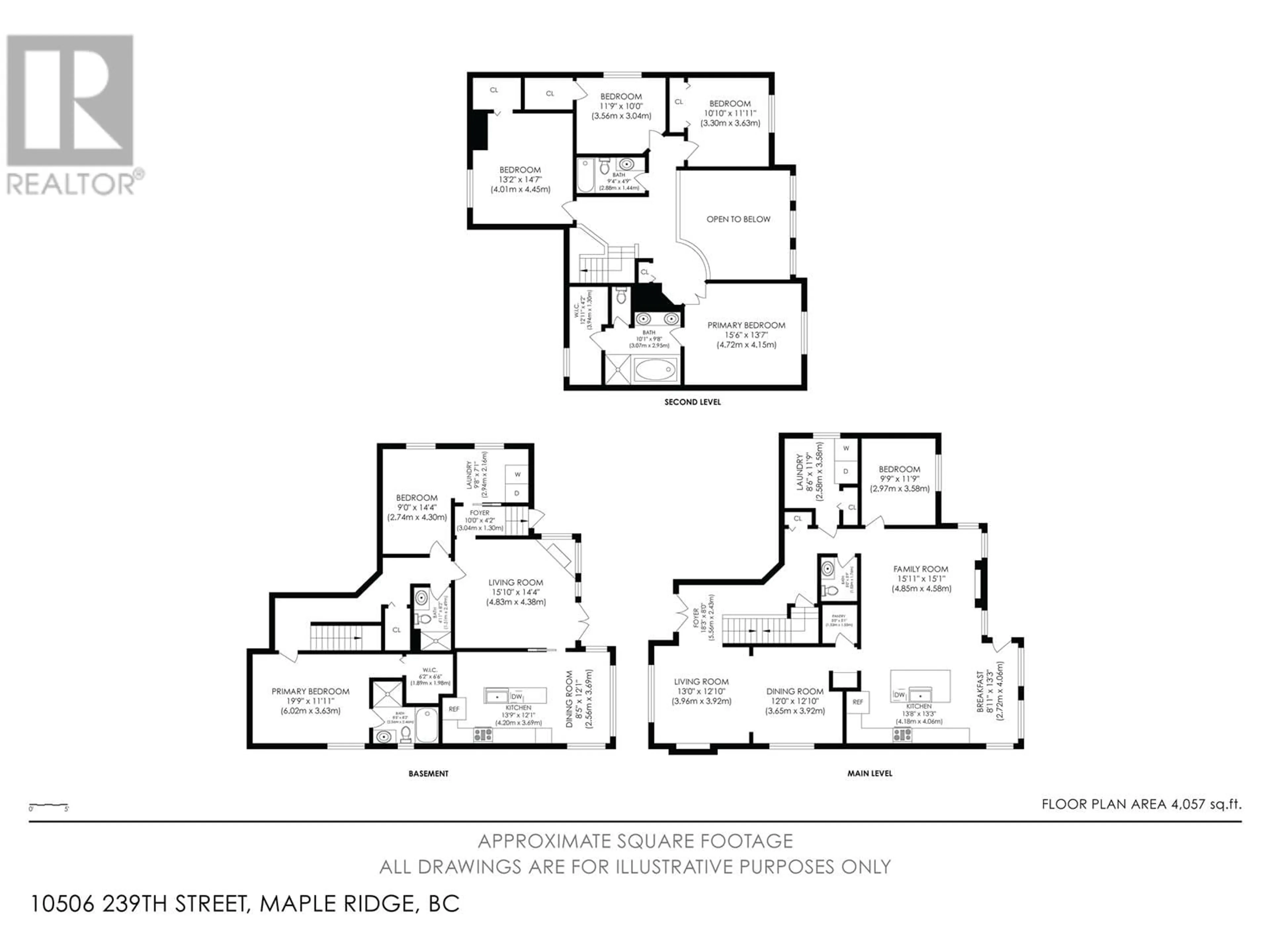 Floor plan for 10506 239 STREET, Maple Ridge British Columbia V2W1X1