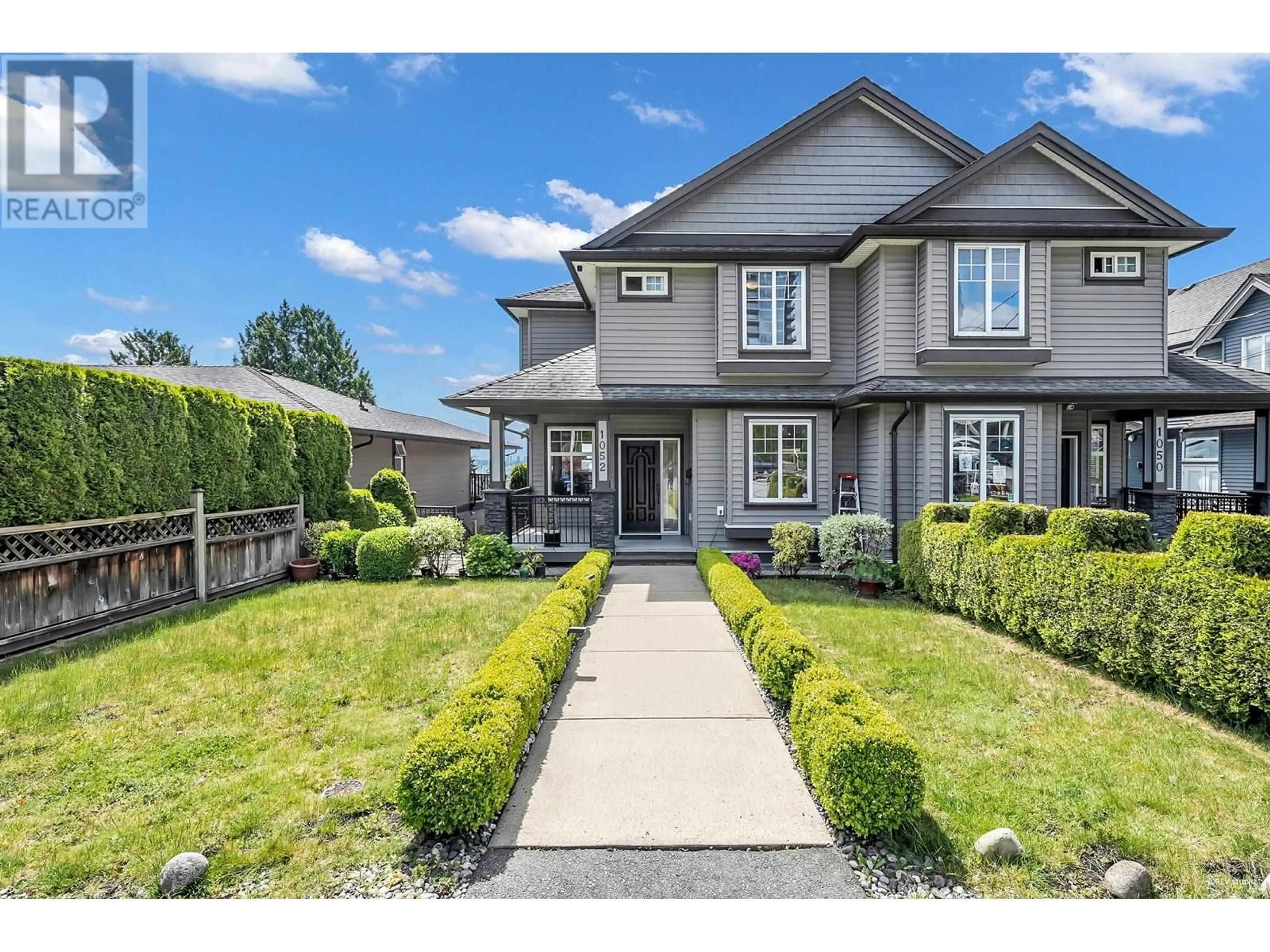 Home with vinyl exterior material, street for 1052 CHARLAND AVENUE, Coquitlam British Columbia V3K3K9