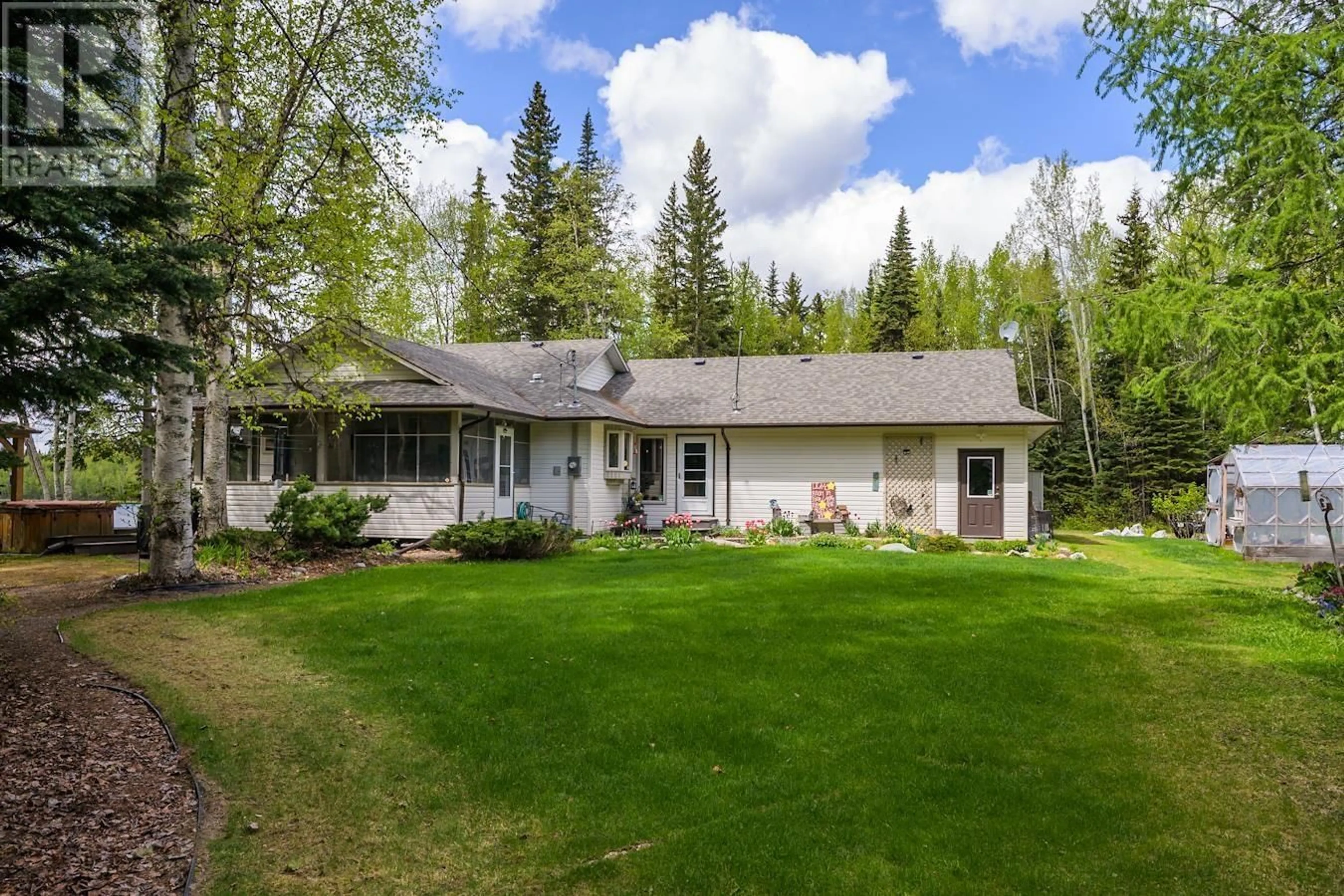 A pic from outside/outdoor area/front of a property/back of a property/a pic from drone, unknown for 18045 WOODS ROAD, Prince George British Columbia V2K5K7