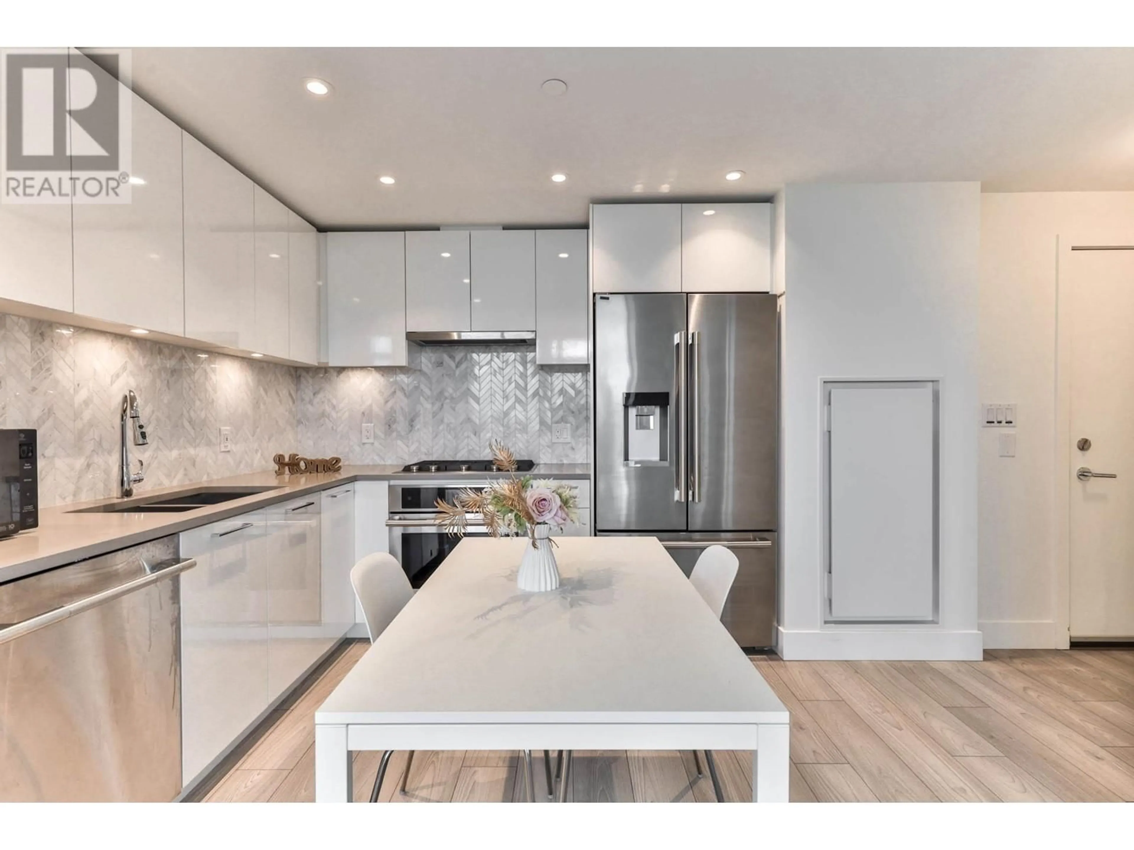Open concept kitchen, unknown for 1404 - 3581 KENT AVENUE NORTH, Vancouver British Columbia V5S0H6