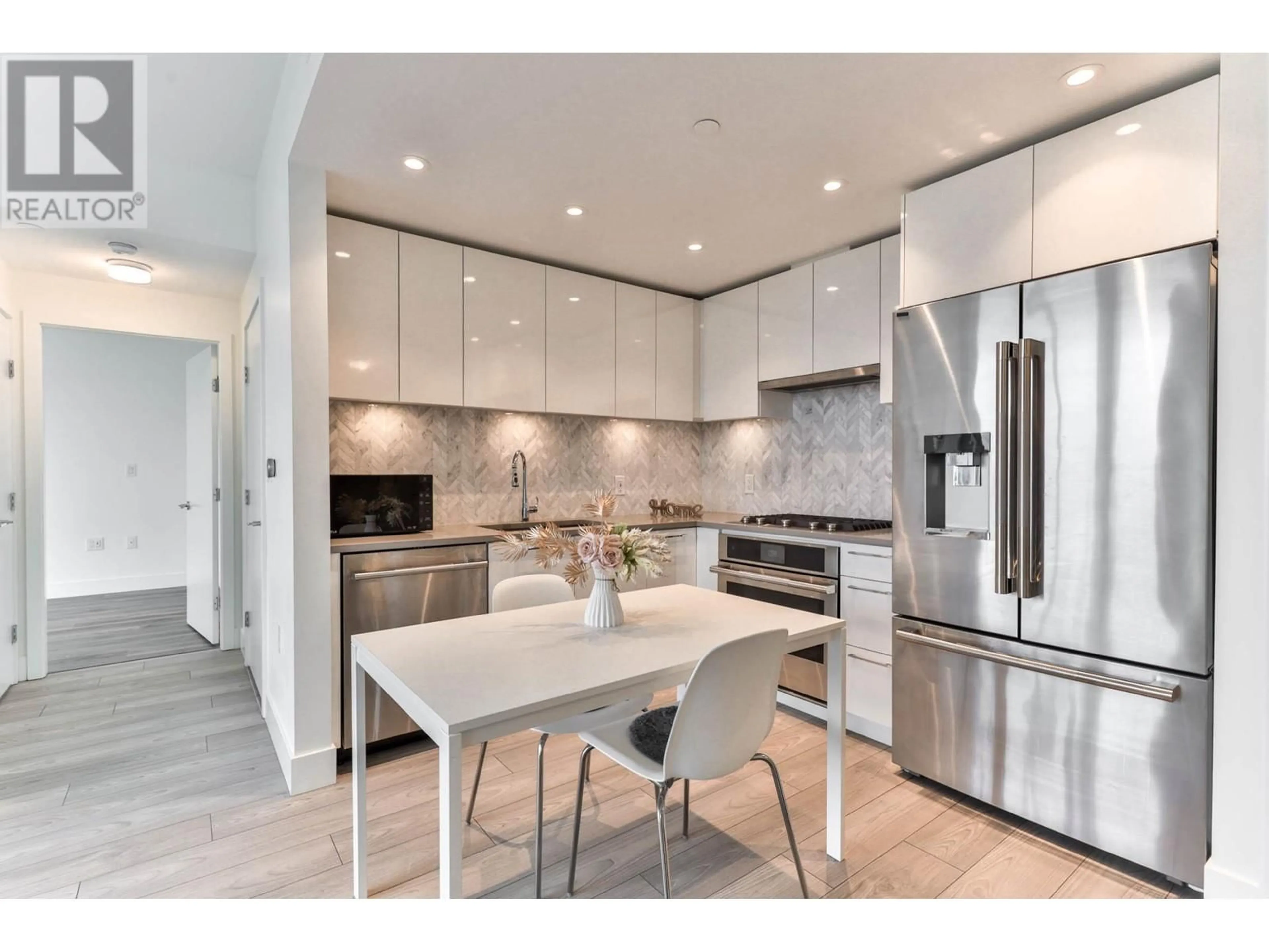 Contemporary kitchen, unknown for 1404 - 3581 KENT AVENUE NORTH, Vancouver British Columbia V5S0H6