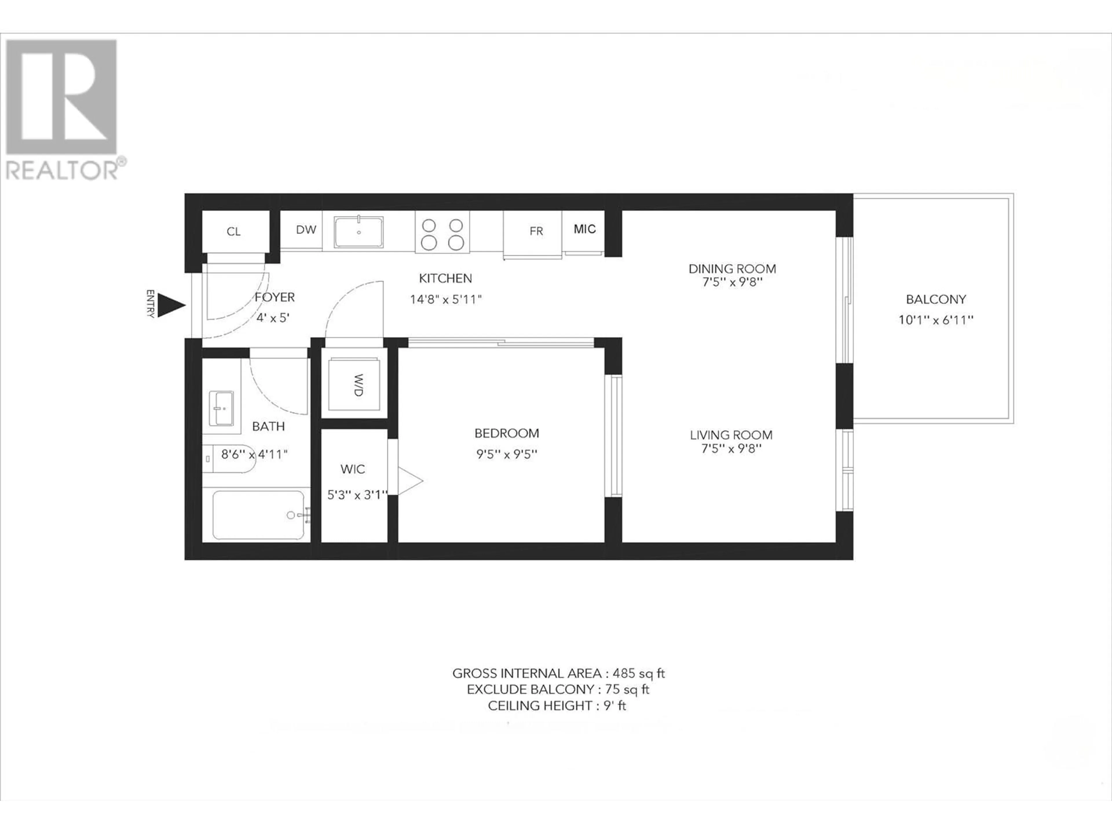 Floor plan for 603 - 2499 RABBIT DRIVE, Tsawwassen British Columbia V4M0G4