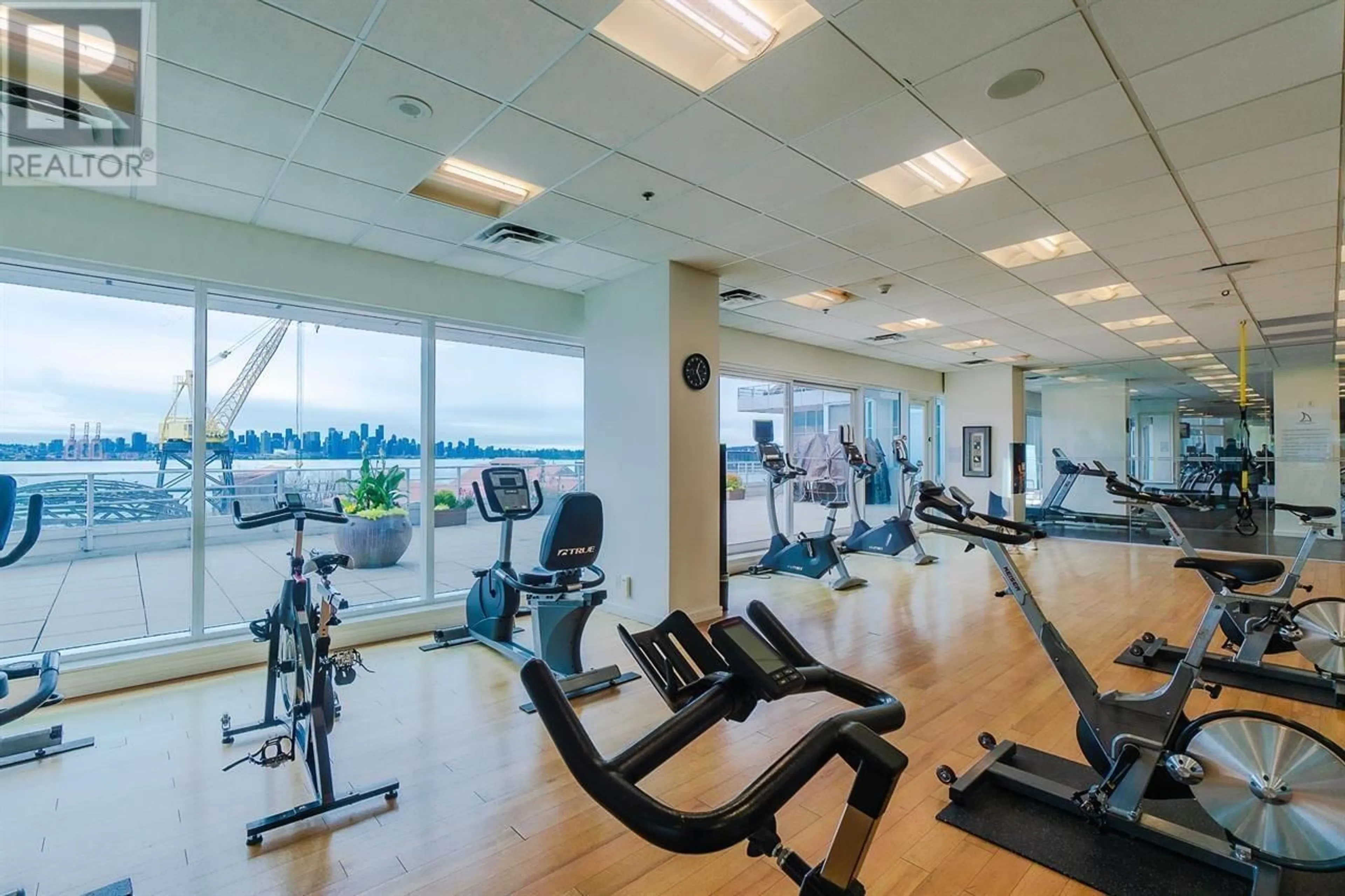 Gym or fitness room for 502 - 172 VICTORY SHIP WAY, North Vancouver British Columbia V7L0B5