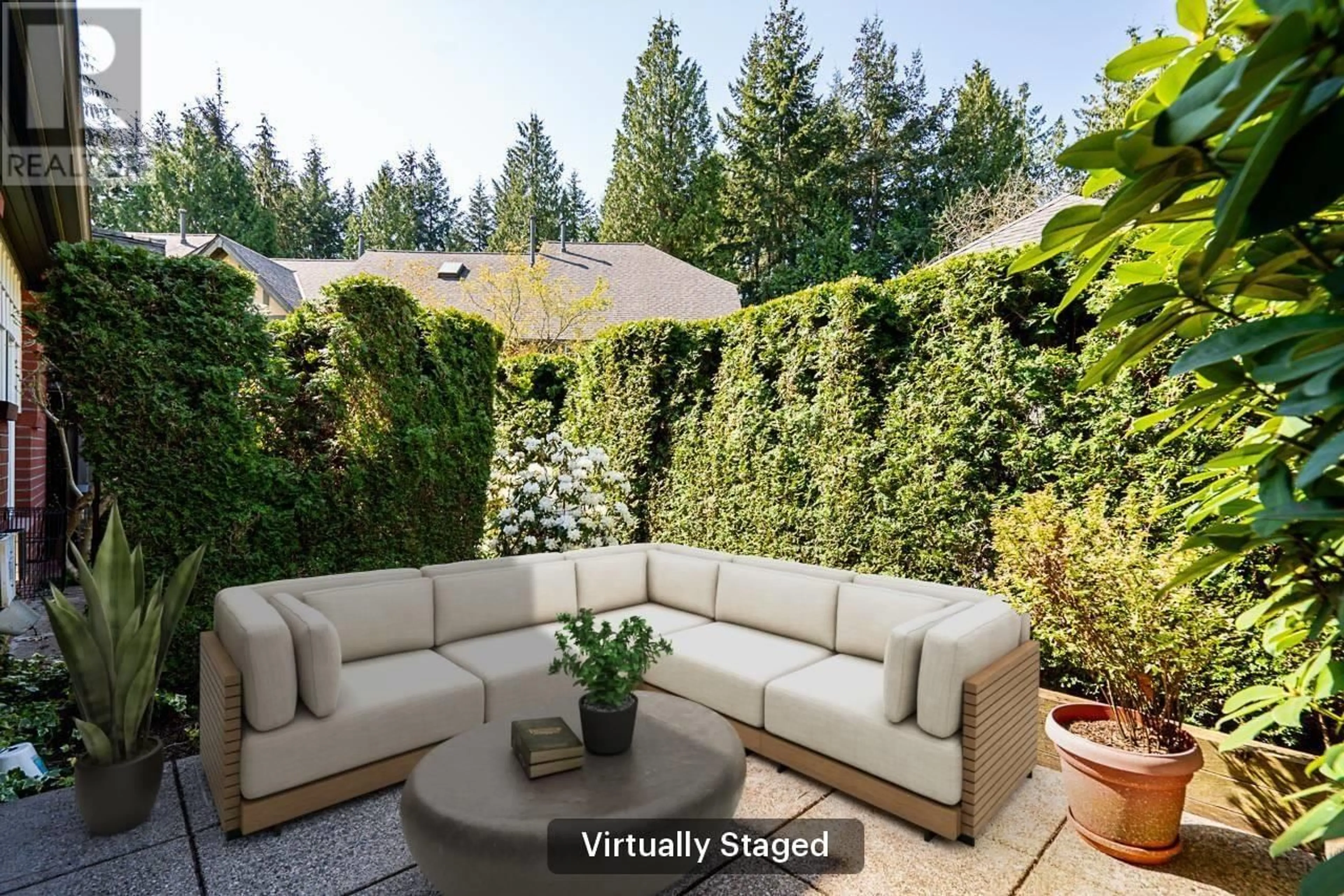 Patio, forest/trees view for 41 - 5880 HAMPTON PLACE, Vancouver British Columbia V6T2E9