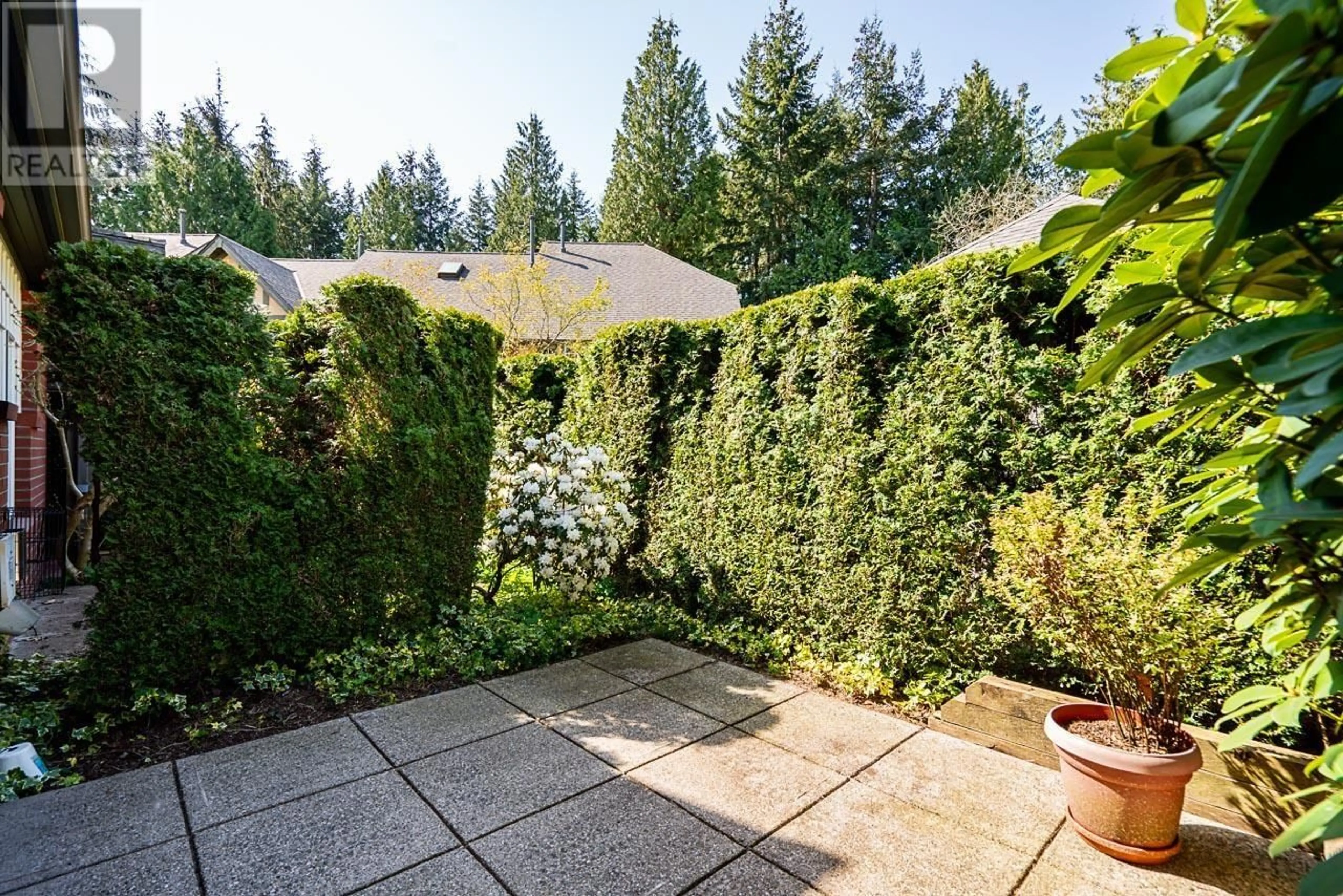 Patio, forest/trees view for 41 - 5880 HAMPTON PLACE, Vancouver British Columbia V6T2E9