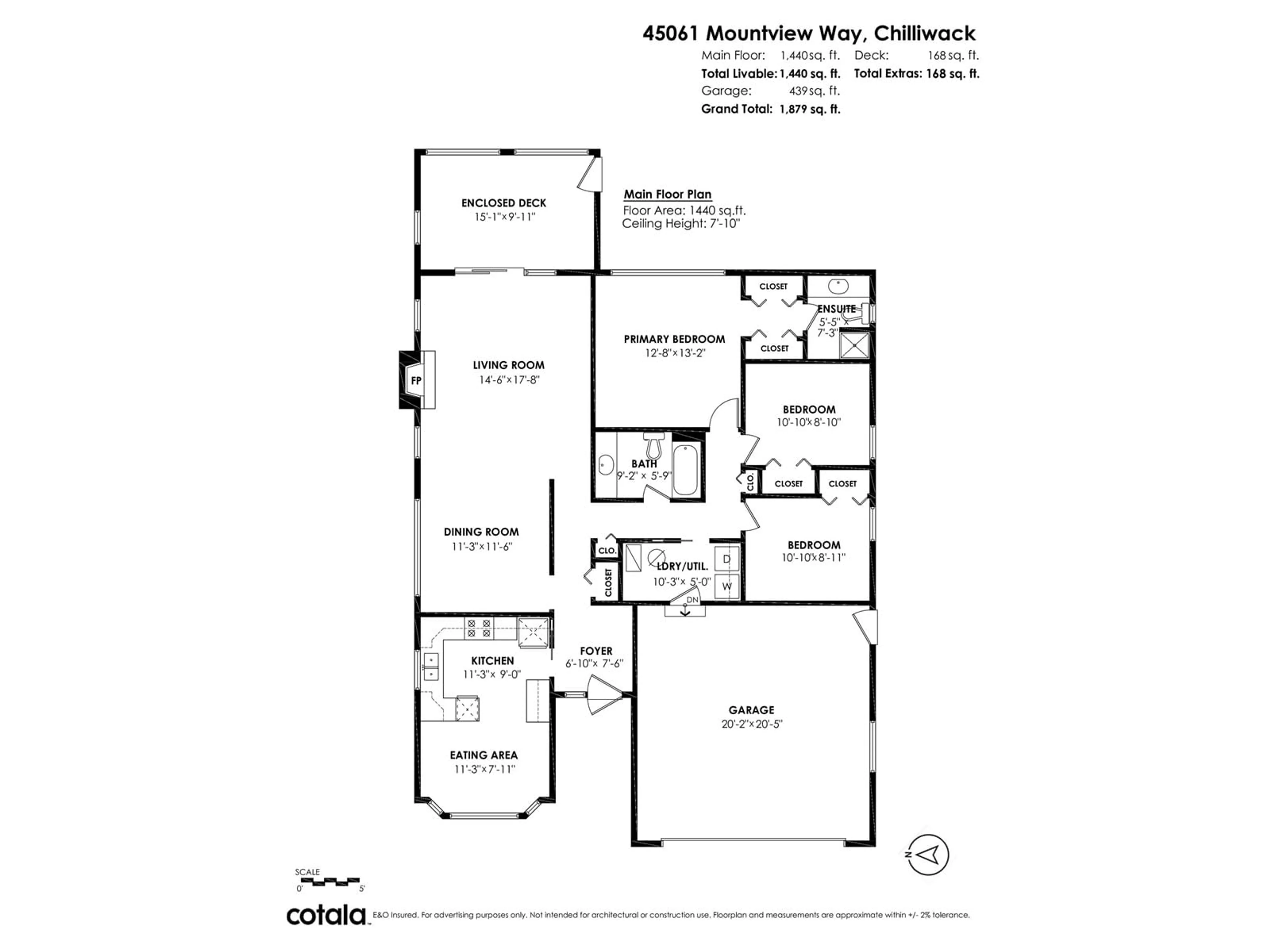 Floor plan for 45061 MOUNTVIEW WAY, Chilliwack British Columbia V2R2P7