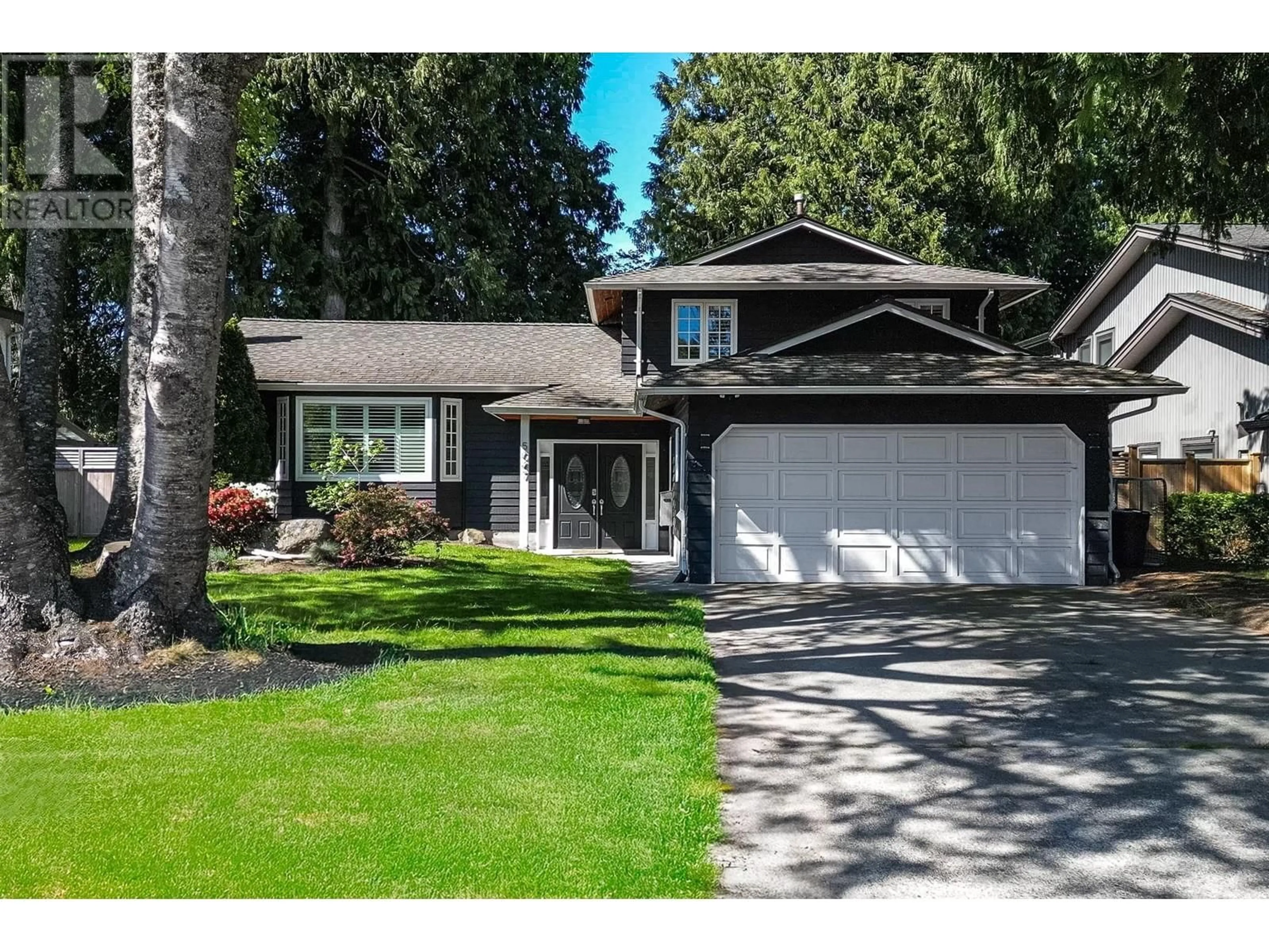 Home with vinyl exterior material, street for 5047 ERIN WAY, Delta British Columbia V4M1K2