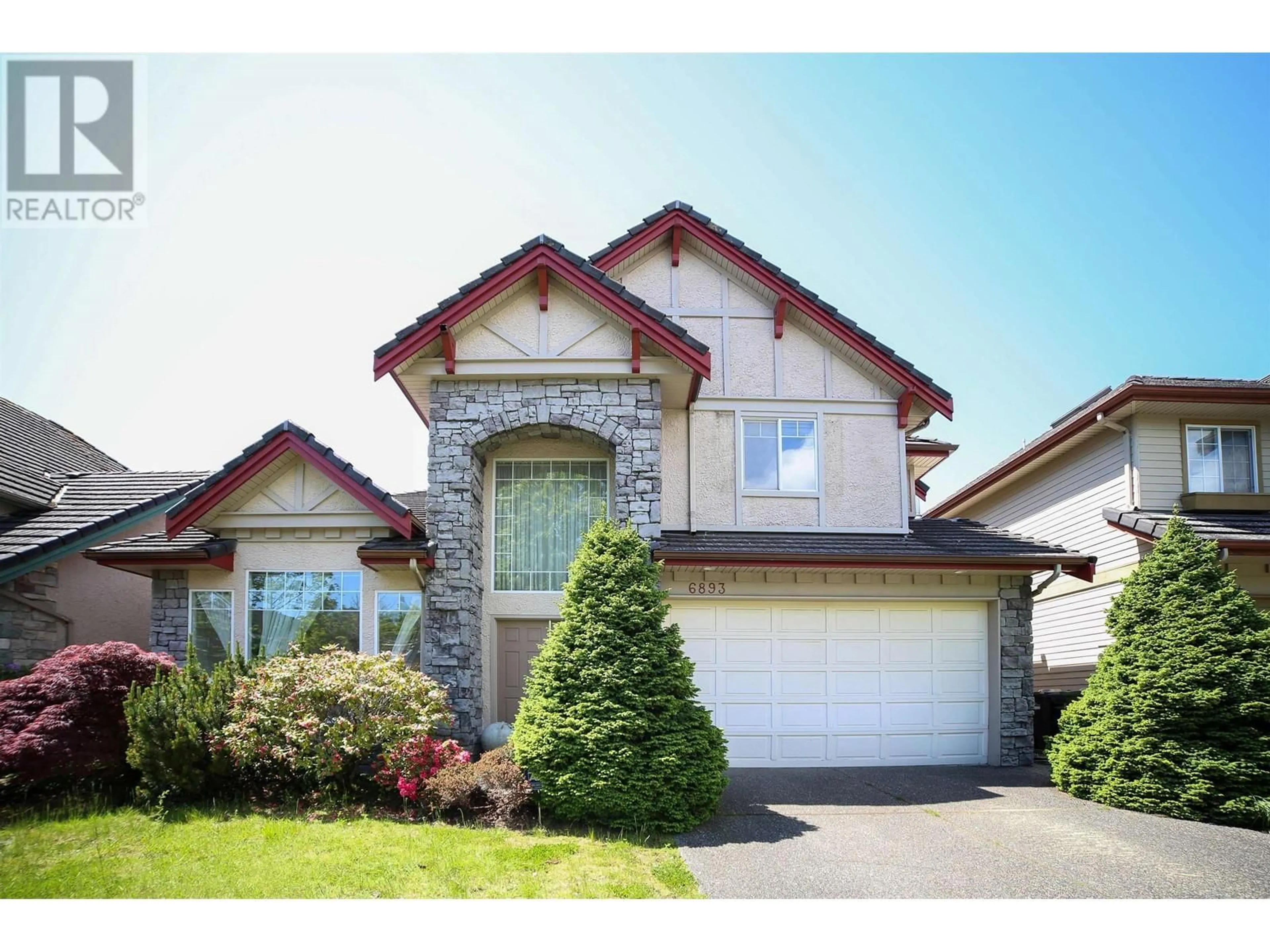 Home with vinyl exterior material, street for 6893 BARNARD DRIVE, Richmond British Columbia V7C5T5