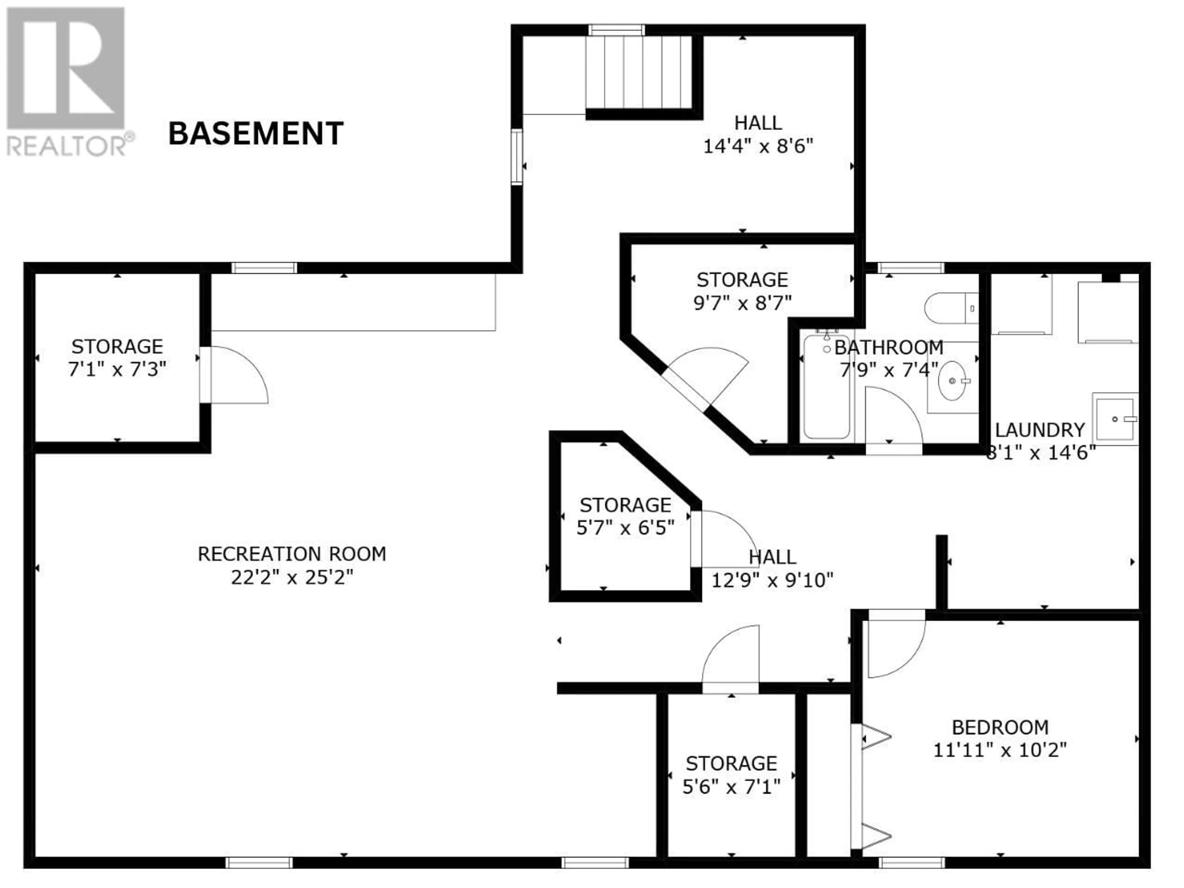 Floor plan for 13556 29 HIGHWAY, Charlie Lake British Columbia V1J8J4