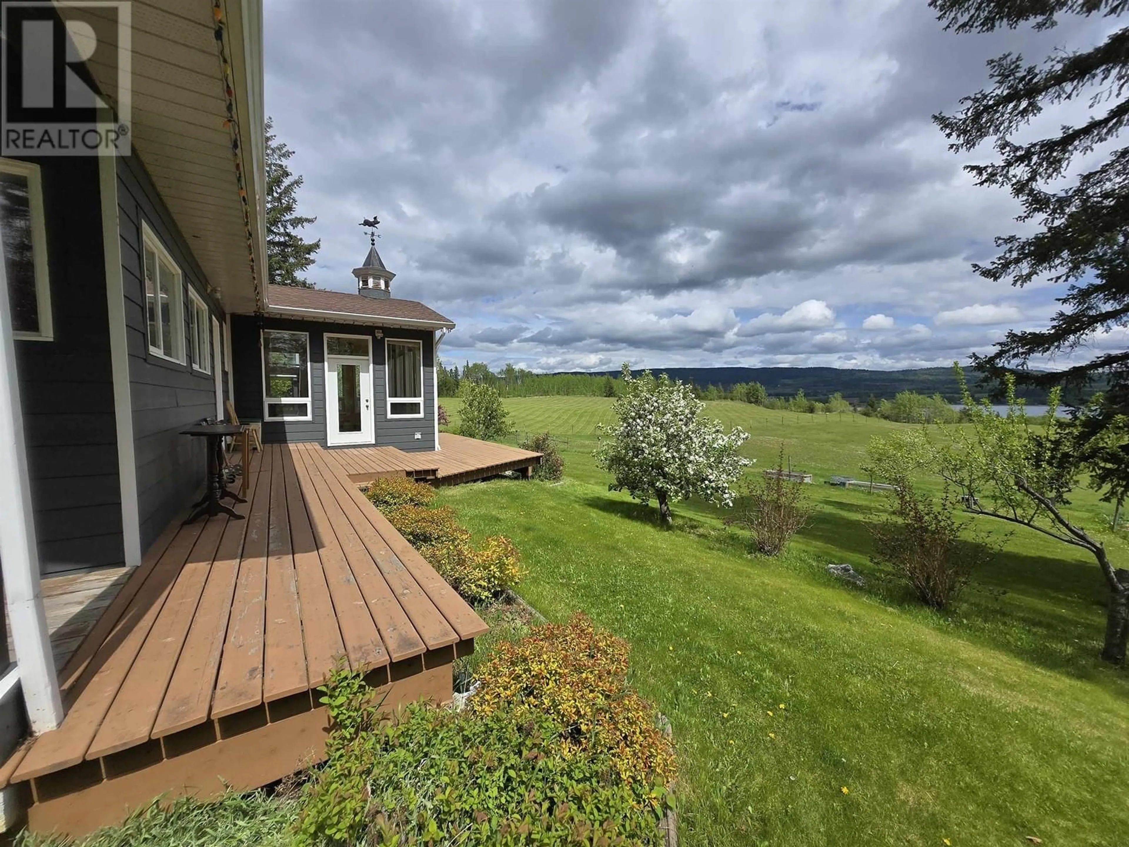 A pic from outside/outdoor area/front of a property/back of a property/a pic from drone, water/lake/river/ocean view for 2211 SALES ROAD, Quesnel British Columbia V2J6K4