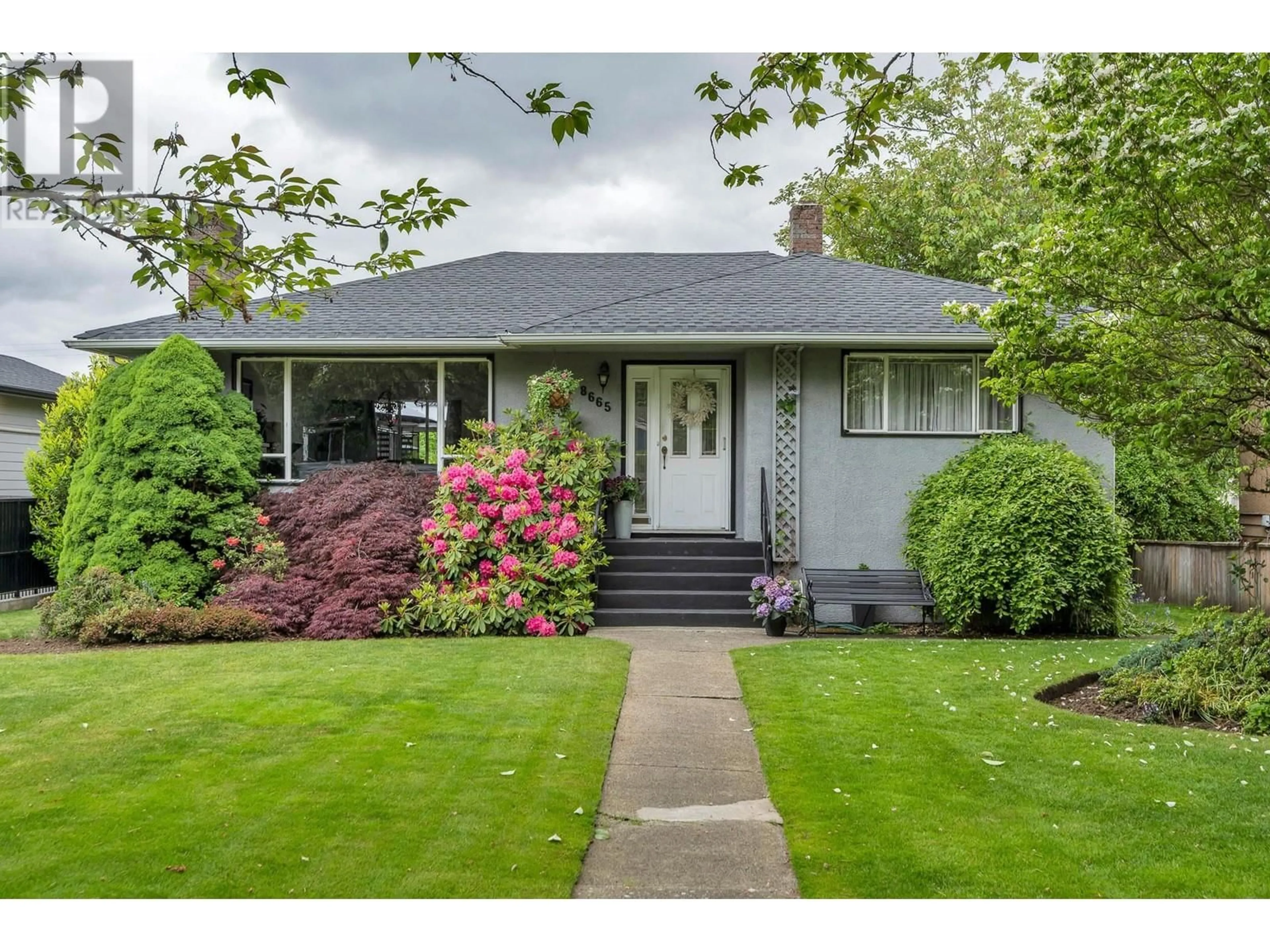 Home with vinyl exterior material, street for 8665 12TH AVENUE, Burnaby British Columbia V3N2M1