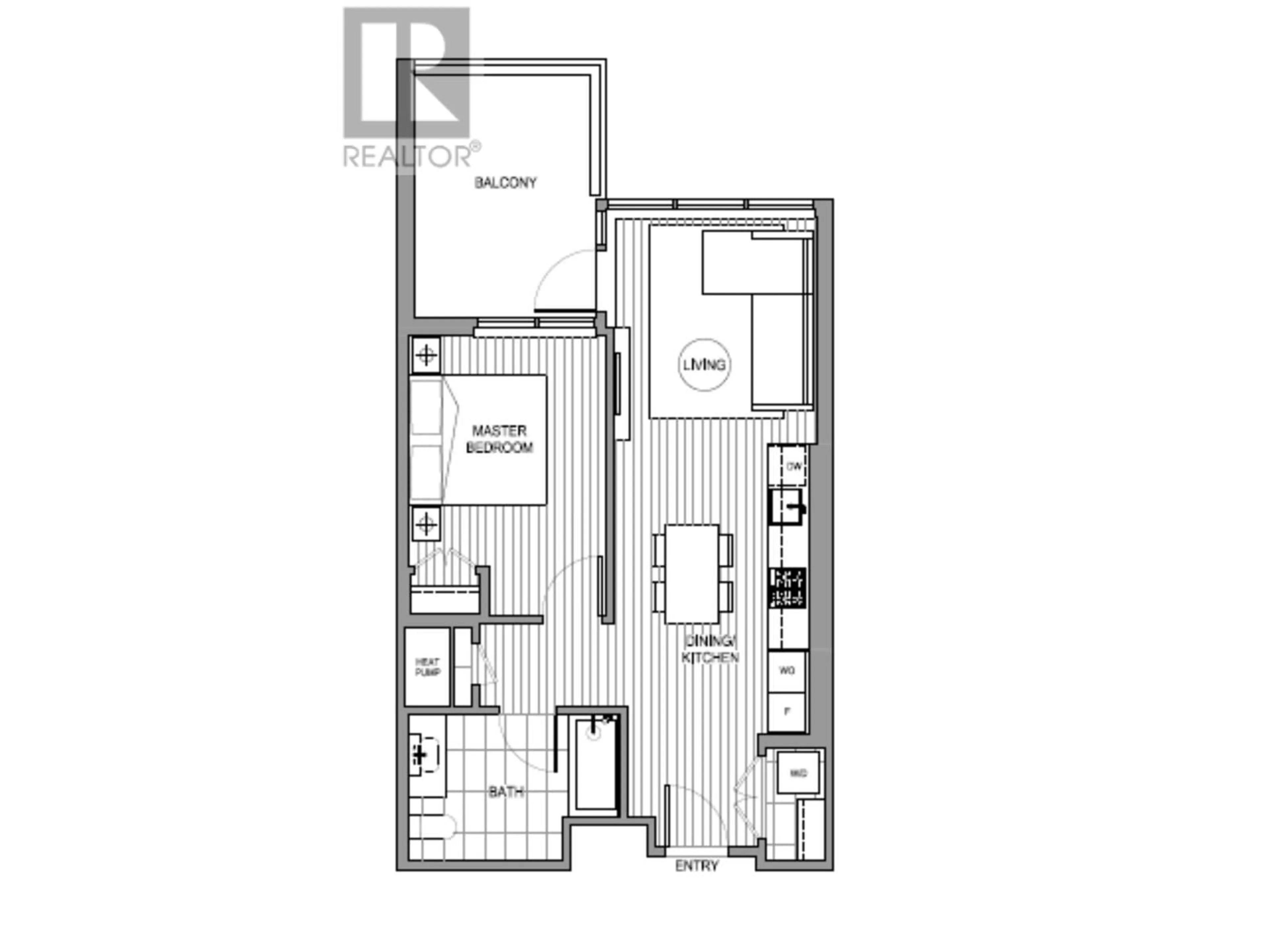 Floor plan for 908 - 6833 PEARSON WAY, Richmond British Columbia V7C0E8