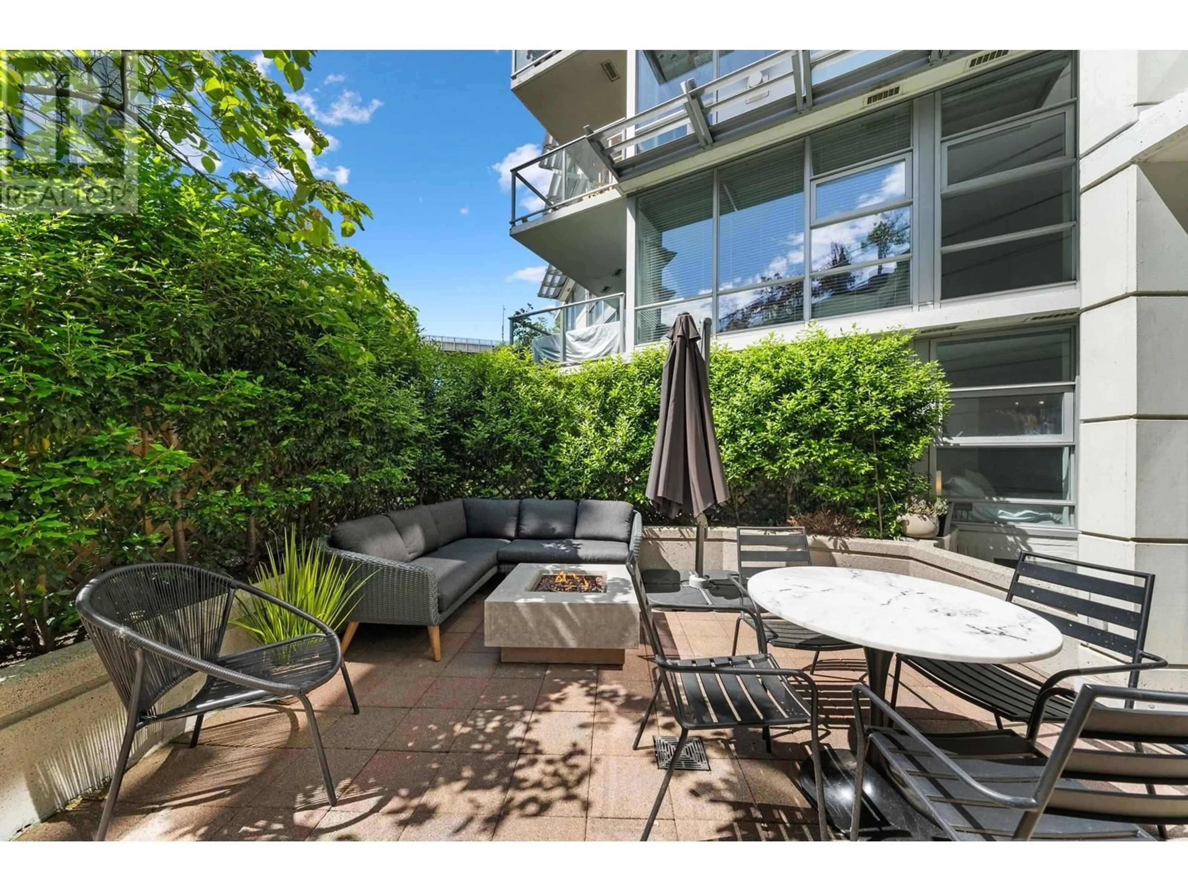 Patio, street for 101 - 638 BEACH CRESCENT, Vancouver British Columbia V6Z3H4