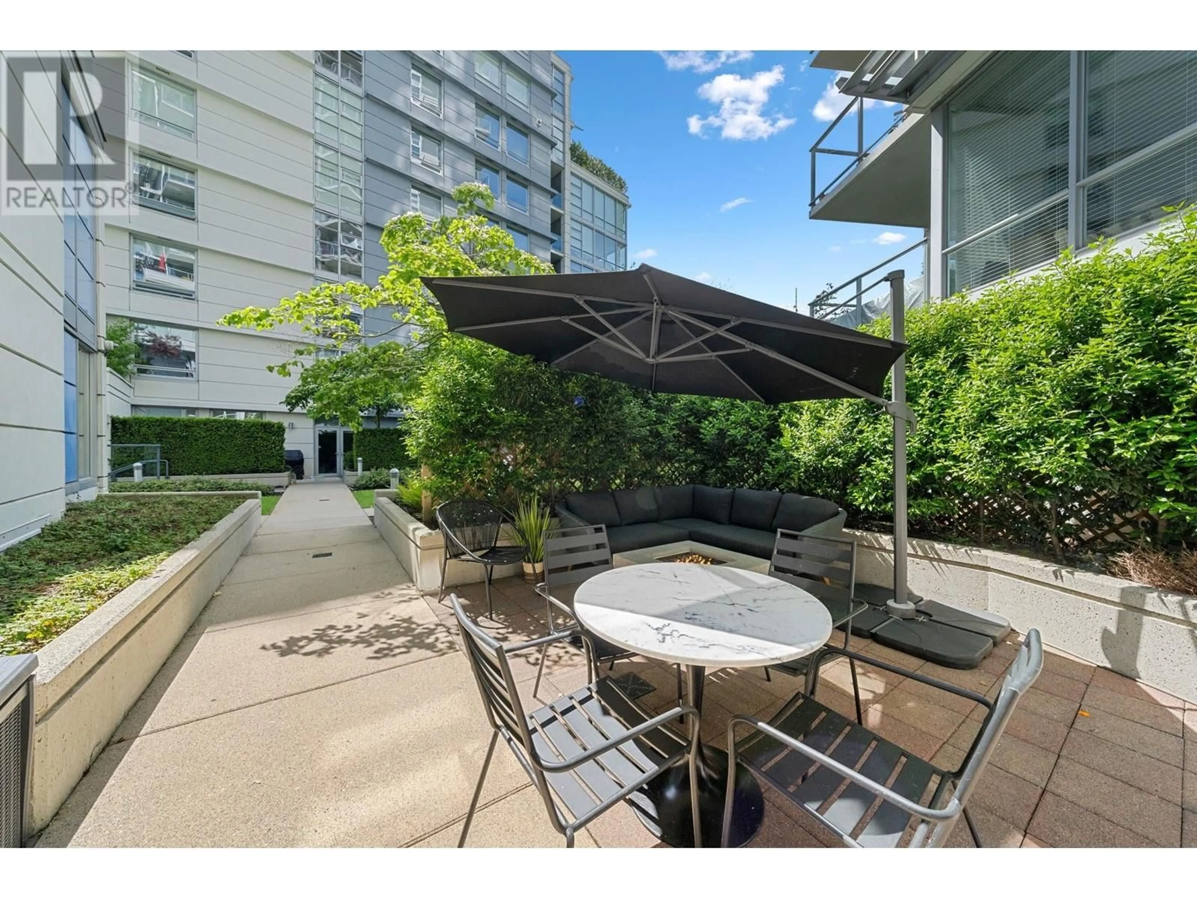 Patio, street for 101 - 638 BEACH CRESCENT, Vancouver British Columbia V6Z3H4