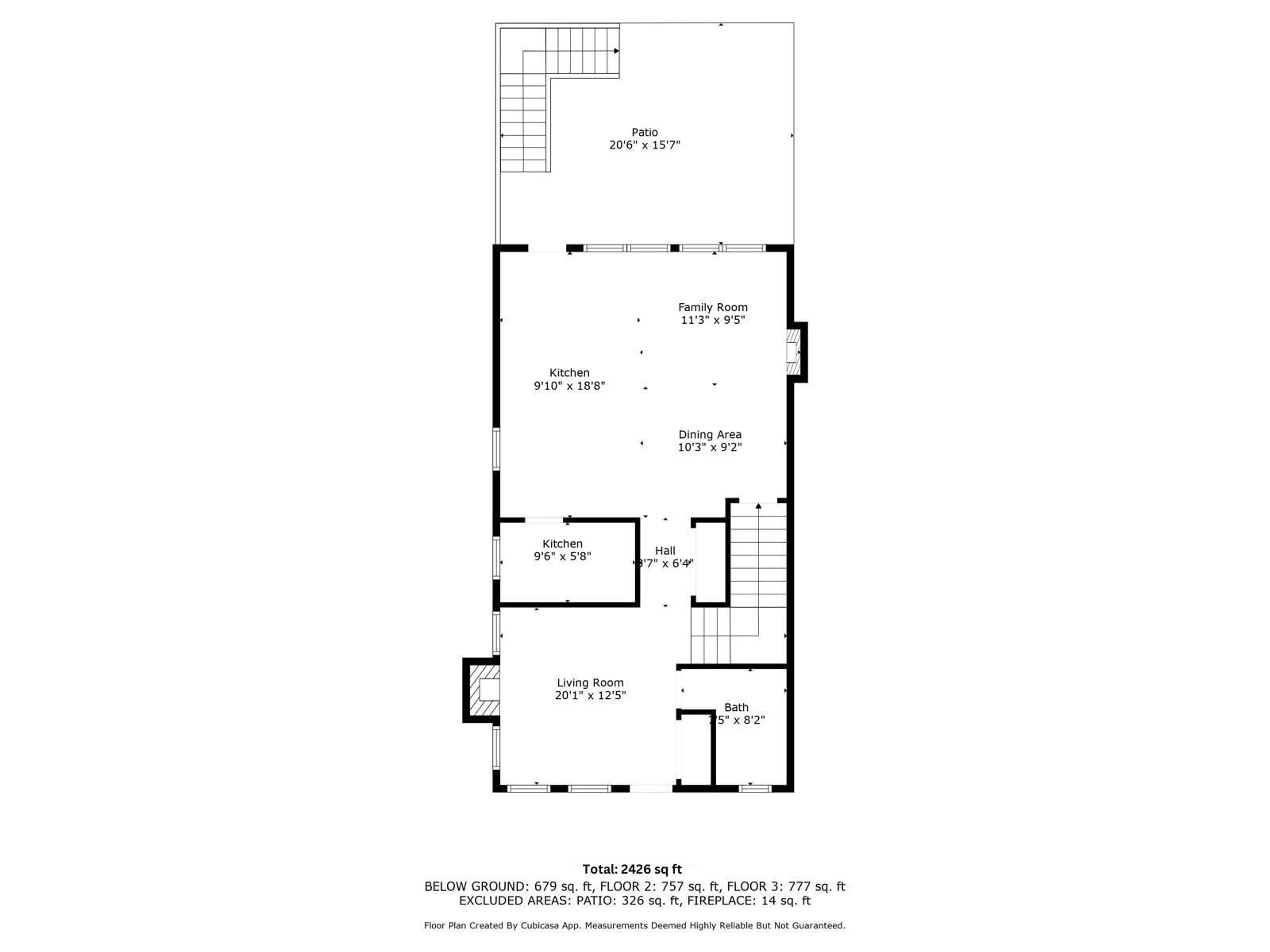 Floor plan for 13025 59A, Surrey British Columbia V3X0G5