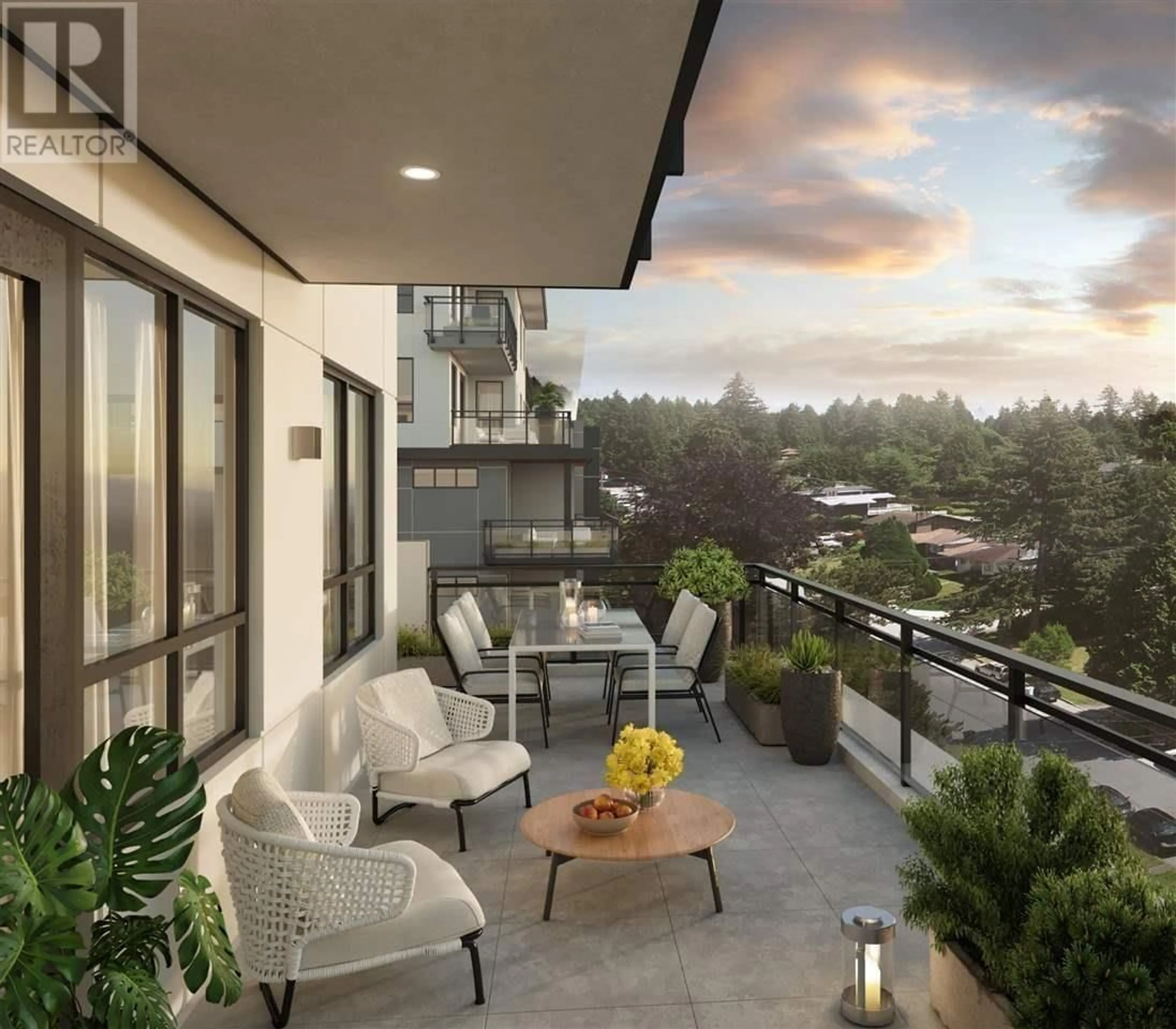 Patio, unknown for 704 - 599 DANSEY AVENUE, Coquitlam British Columbia V3K3E9