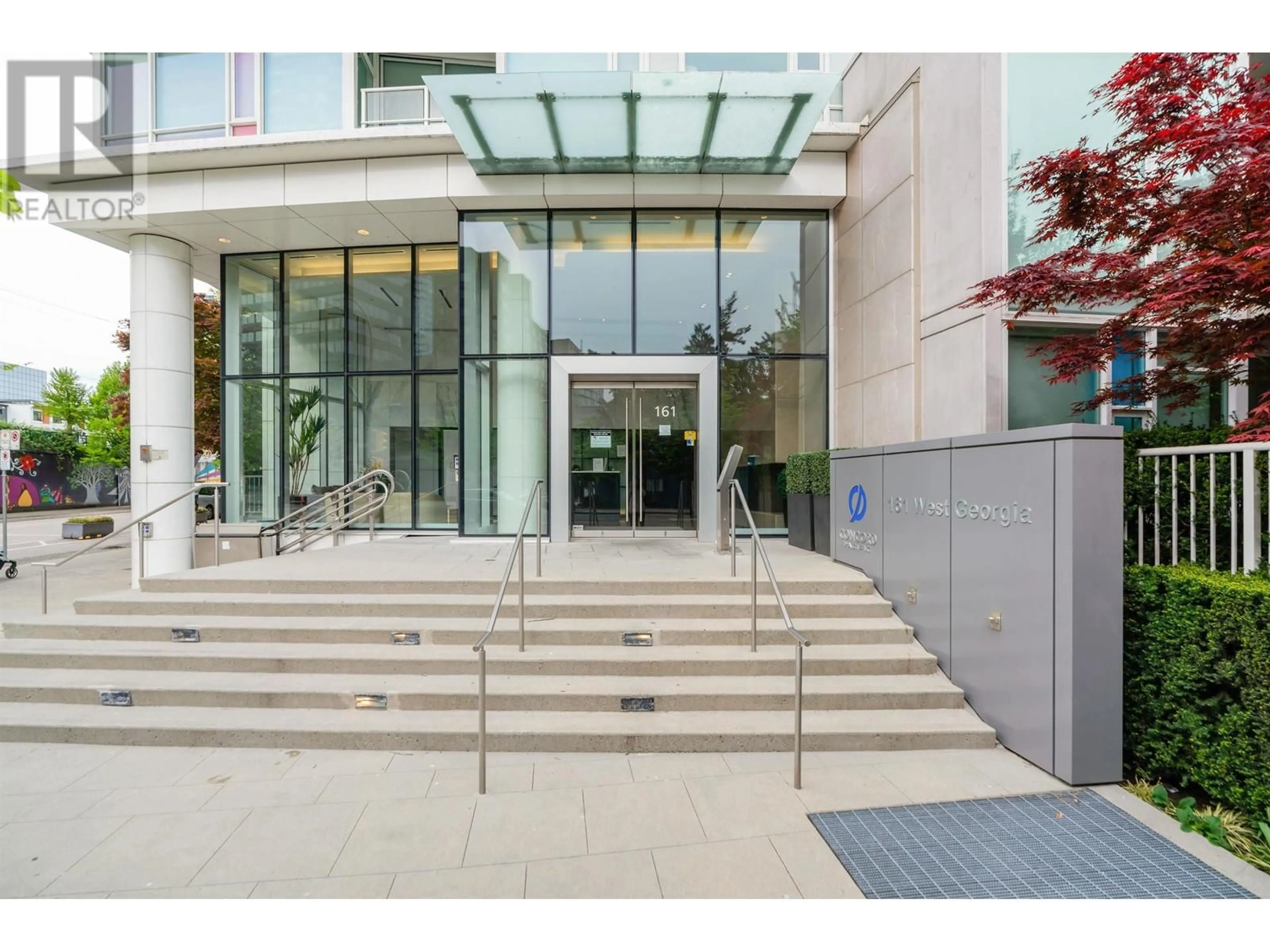 Indoor foyer for 1207 - 161 GEORGIA STREET, Vancouver British Columbia V6B0K9