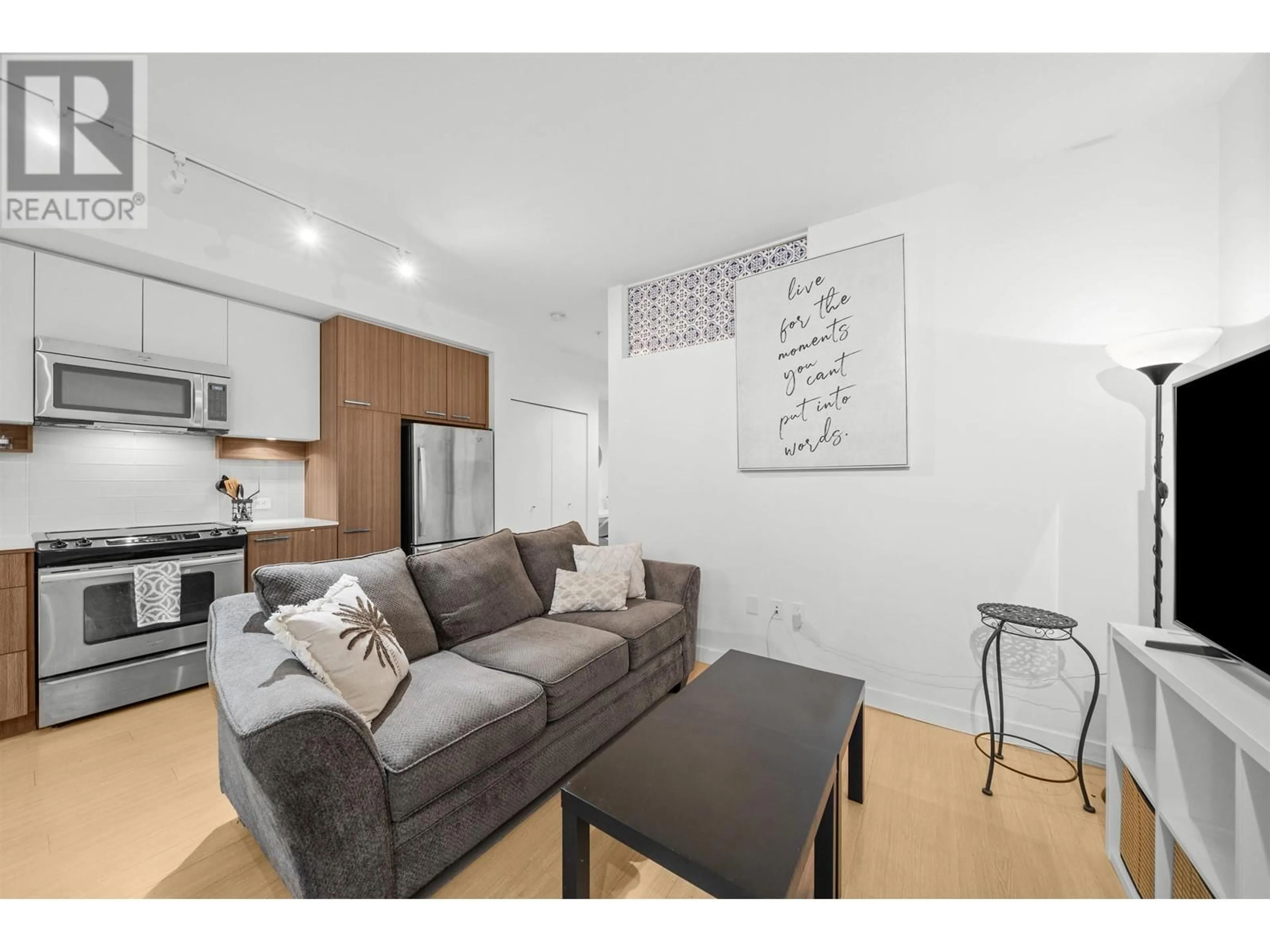 Living room with furniture, unknown for 106 - 618 COMO LAKE AVENUE, Coquitlam British Columbia V3J0G1
