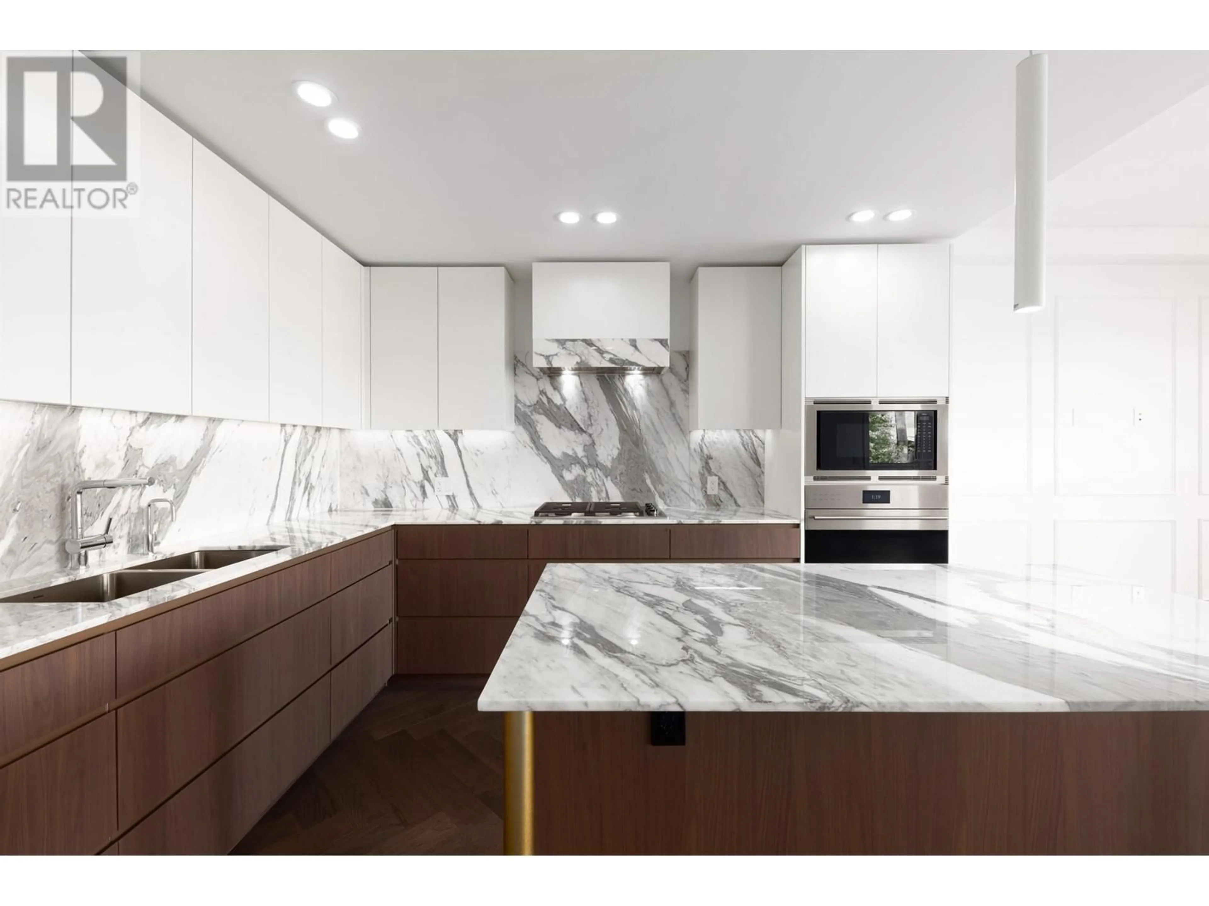 Contemporary kitchen, ceramic/tile floor for 101 - 3668 10TH AVENUE, Vancouver British Columbia V6R0G4