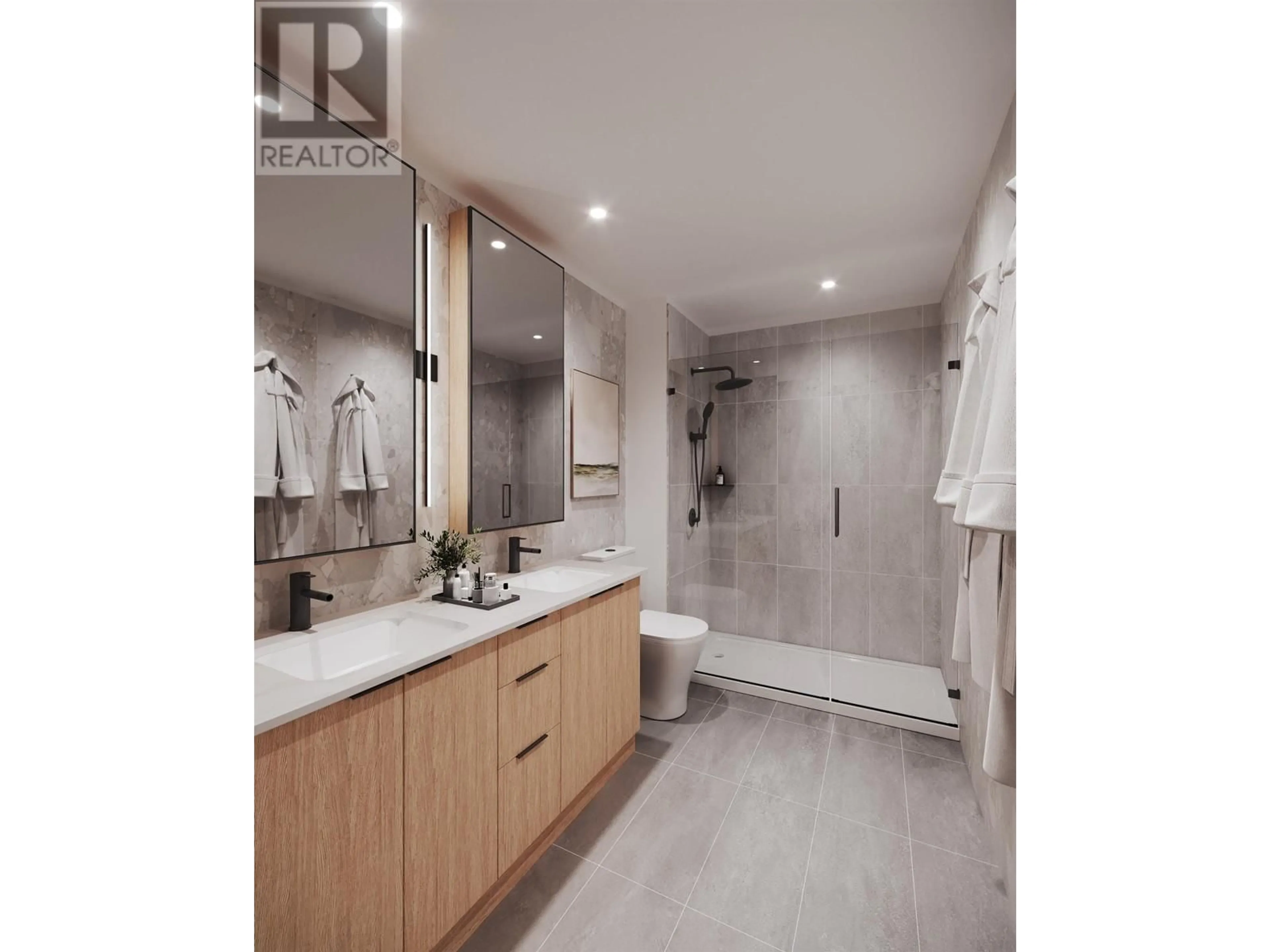 Contemporary bathroom, ceramic/tile floor for 318 - 50 QUEENS STREET, Port Moody British Columbia V3H1Z2