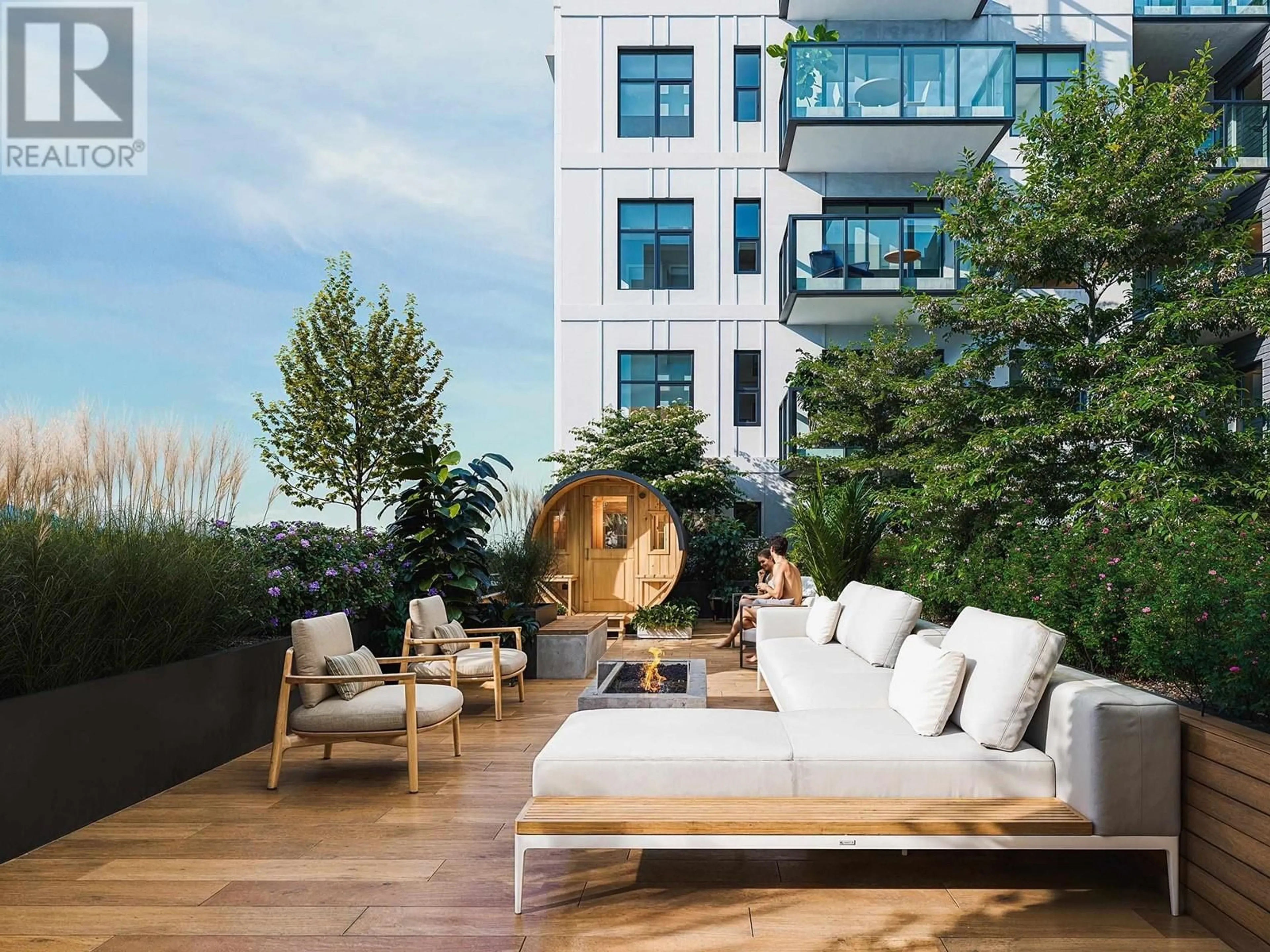 Patio, water/lake/river/ocean view for 318 - 50 QUEENS STREET, Port Moody British Columbia V3H1Z2