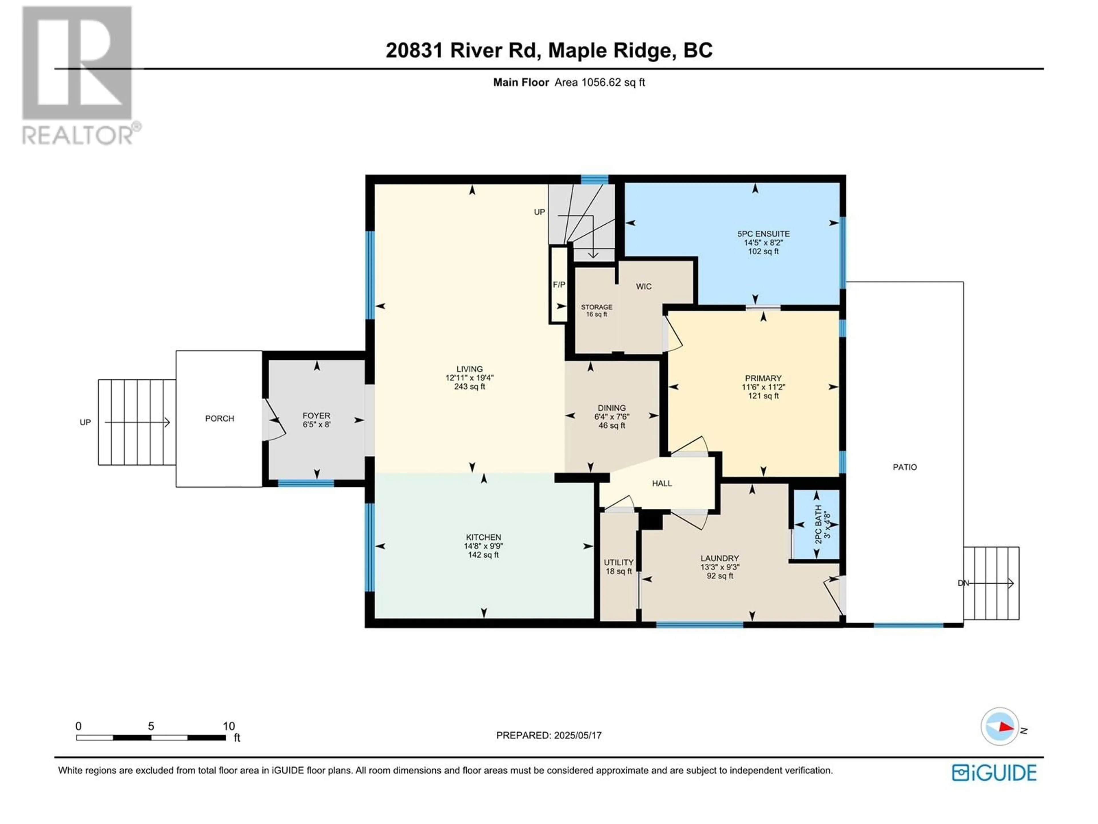 Floor plan for 20831 RIVER ROAD, Maple Ridge British Columbia V2X1Z8