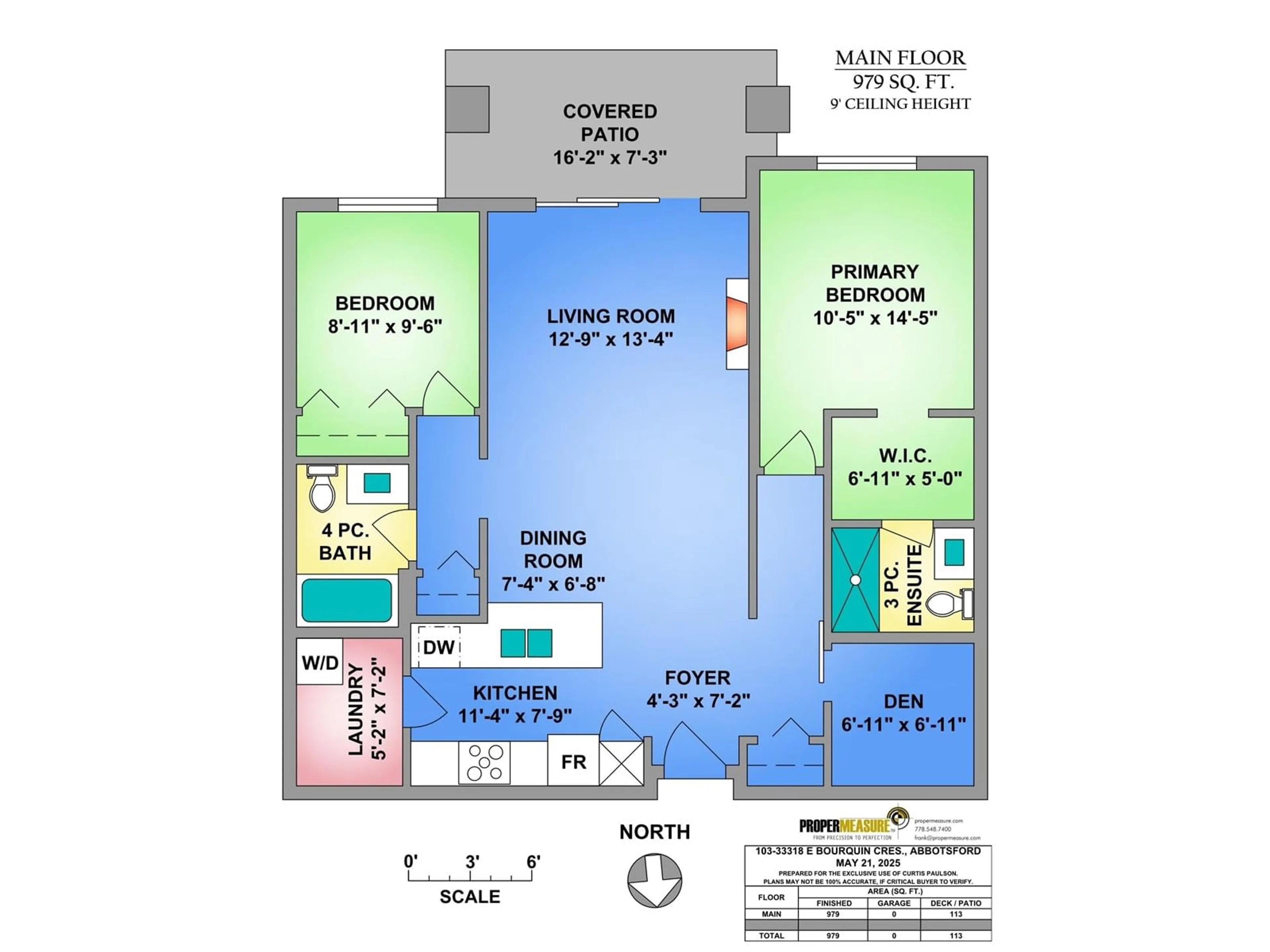 Floor plan for 103 - 33318 BOURQUIN EAST, Abbotsford British Columbia V2S0A6