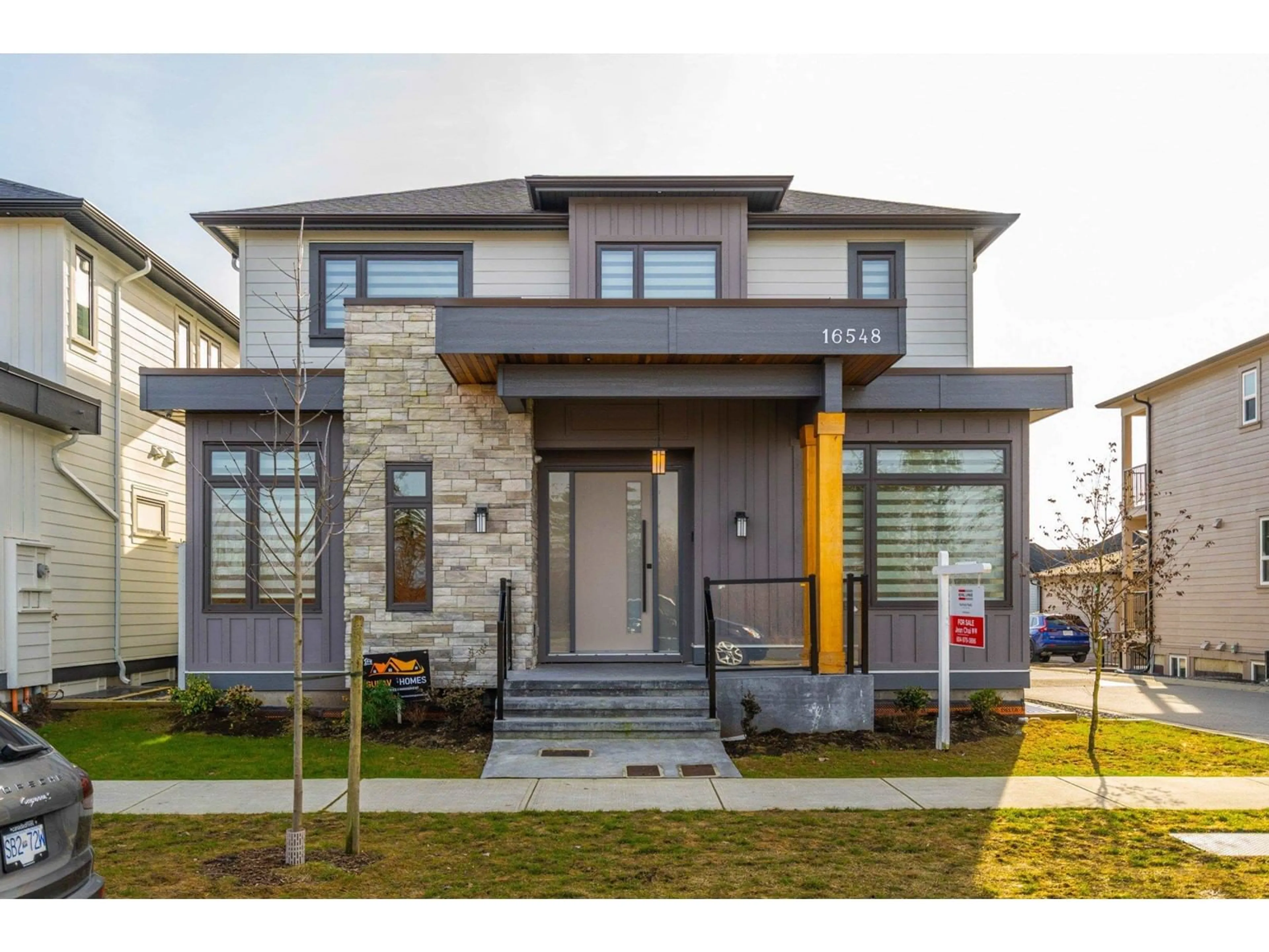 Home with brick exterior material, street for 16548 22, Surrey British Columbia V3Z0V6