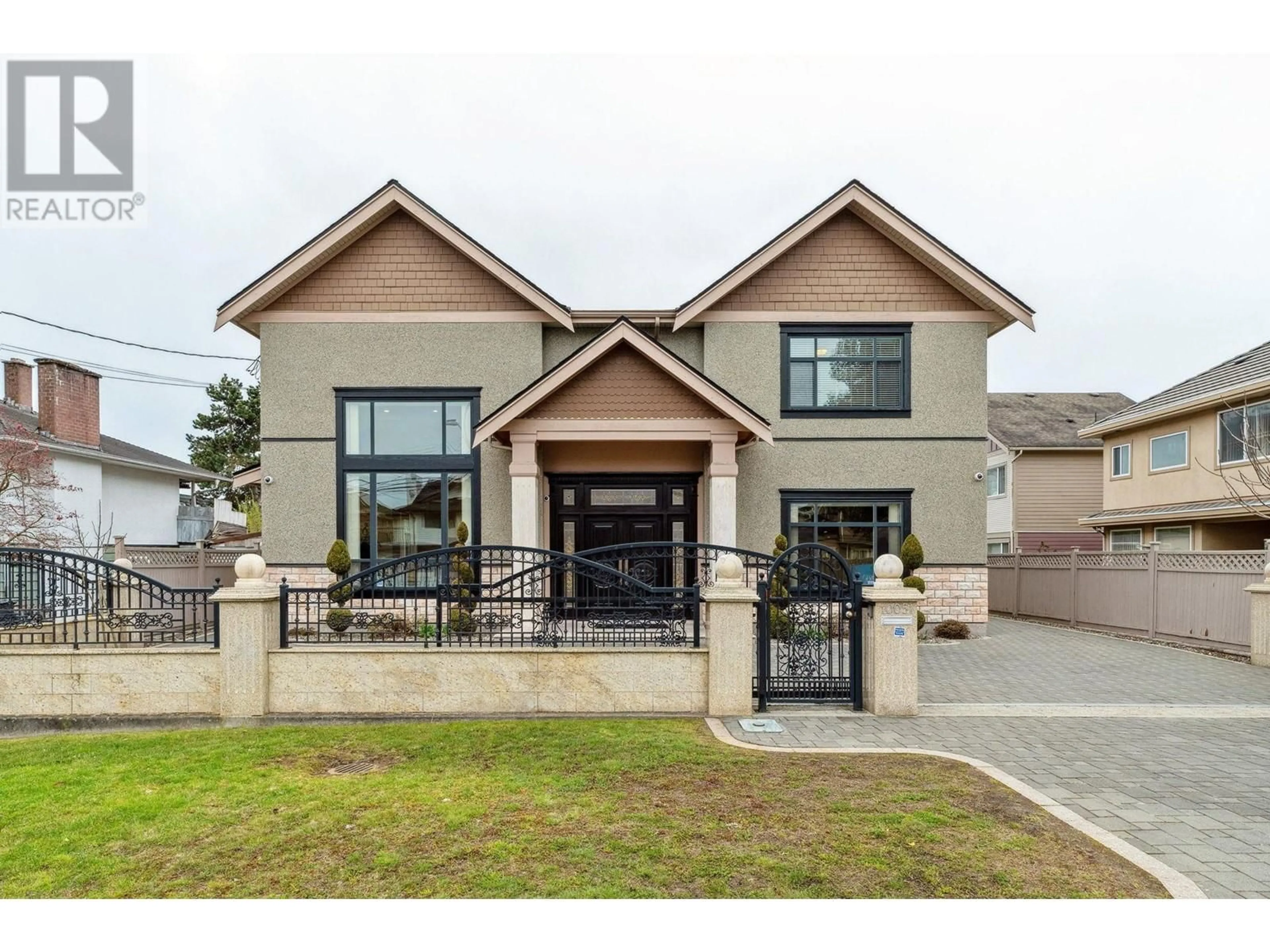 Home with brick exterior material, street for 10051 LEONARD ROAD, Richmond British Columbia V7A2N4