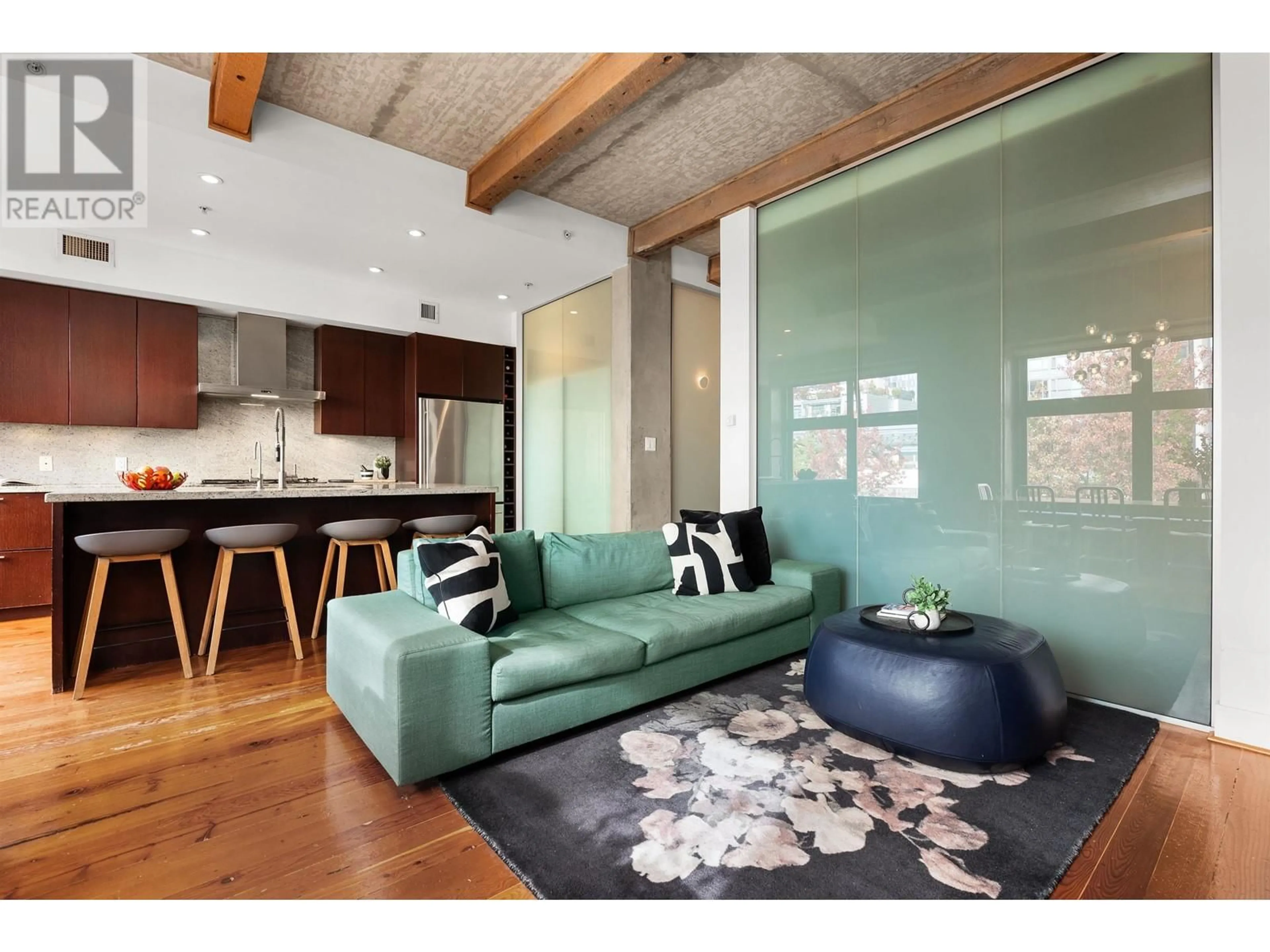 Living room with furniture, unknown for 501 - 1180 HOMER STREET, Vancouver British Columbia V6B2X6