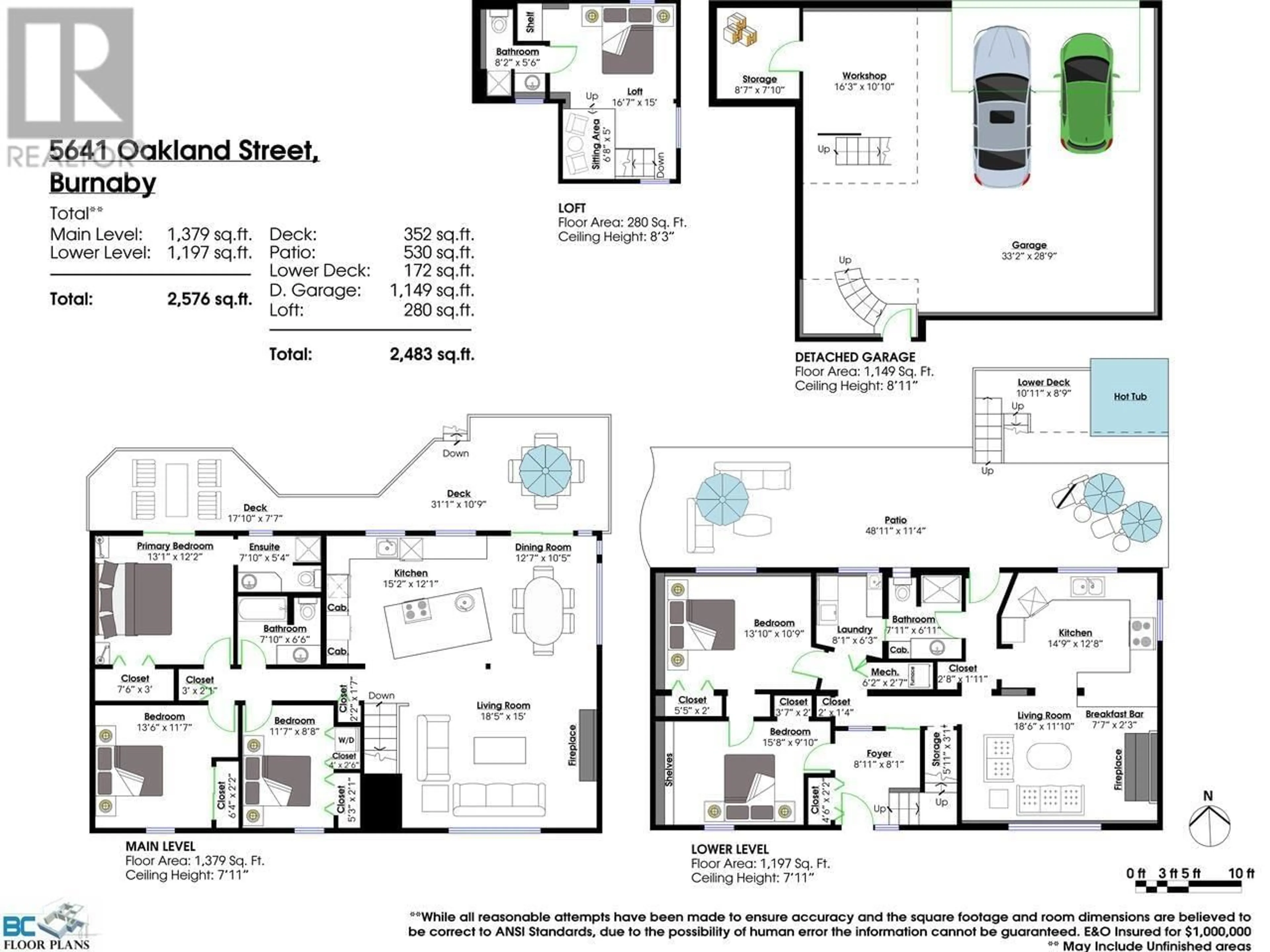 Floor plan for 5641 OAKLAND STREET, Burnaby British Columbia V5H1S1