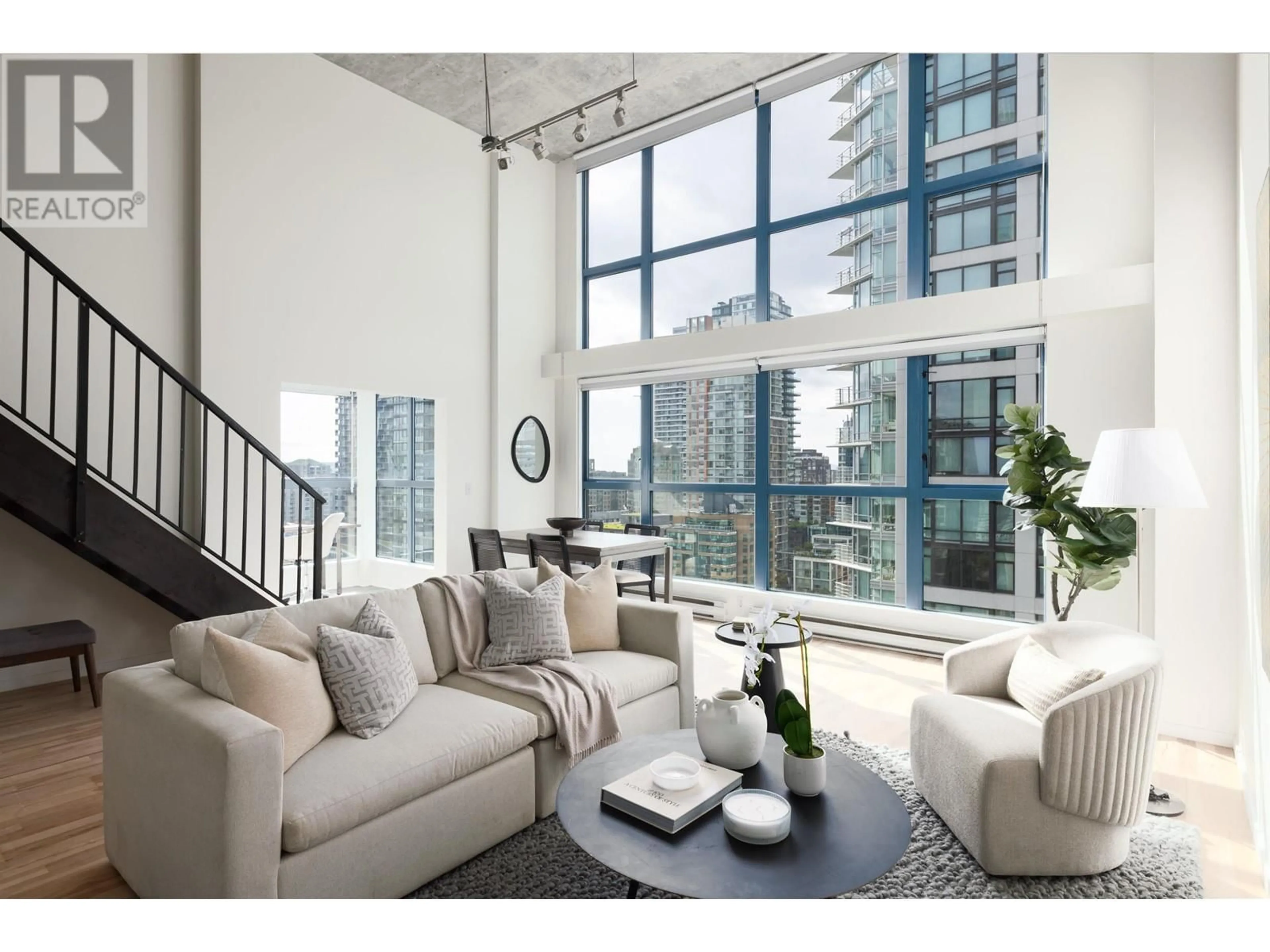Living room with furniture, unknown for 1102 - 1238 SEYMOUR STREET, Vancouver British Columbia V6B6J3
