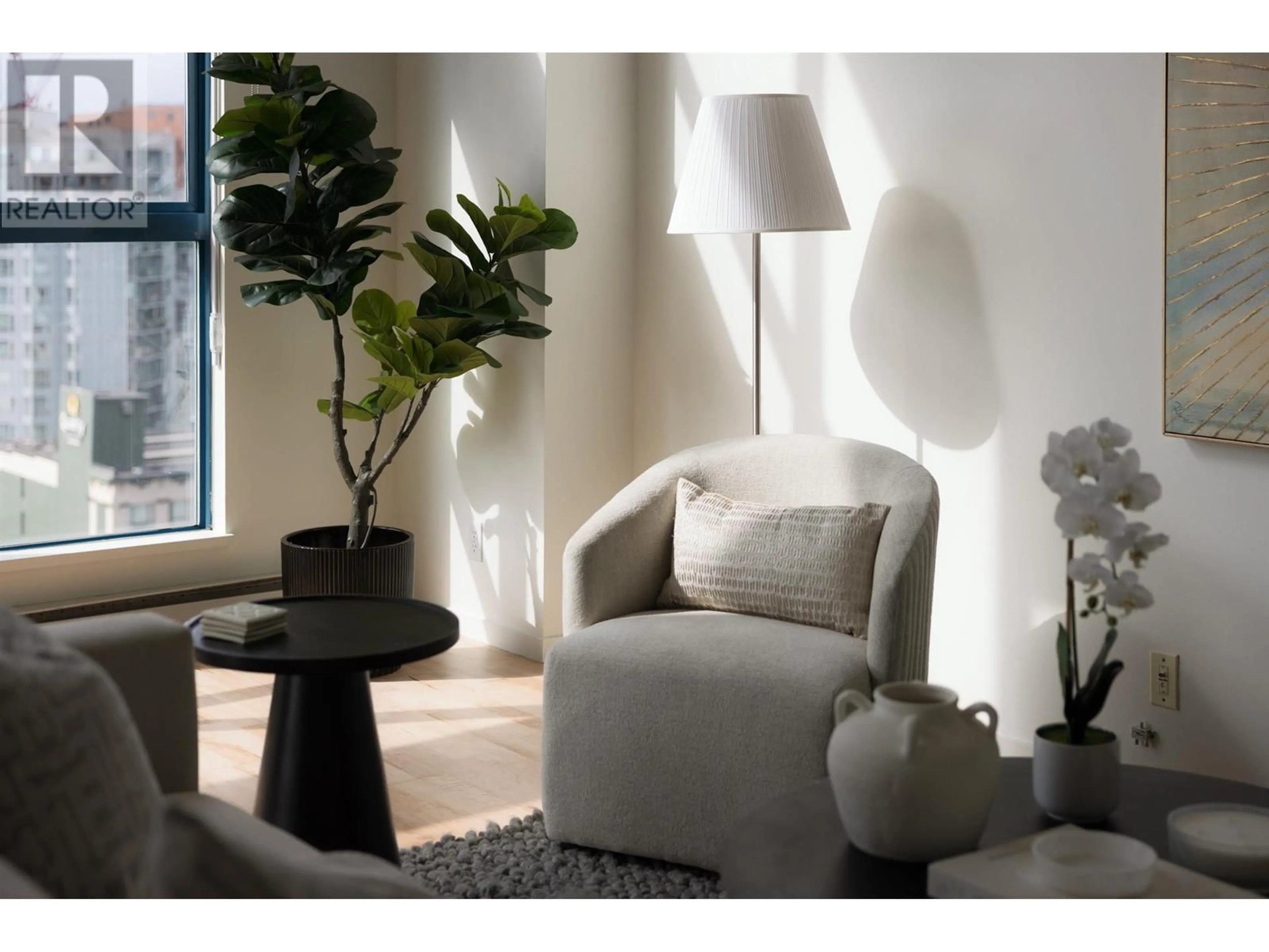 Living room with furniture, unknown for 1102 - 1238 SEYMOUR STREET, Vancouver British Columbia V6B6J3