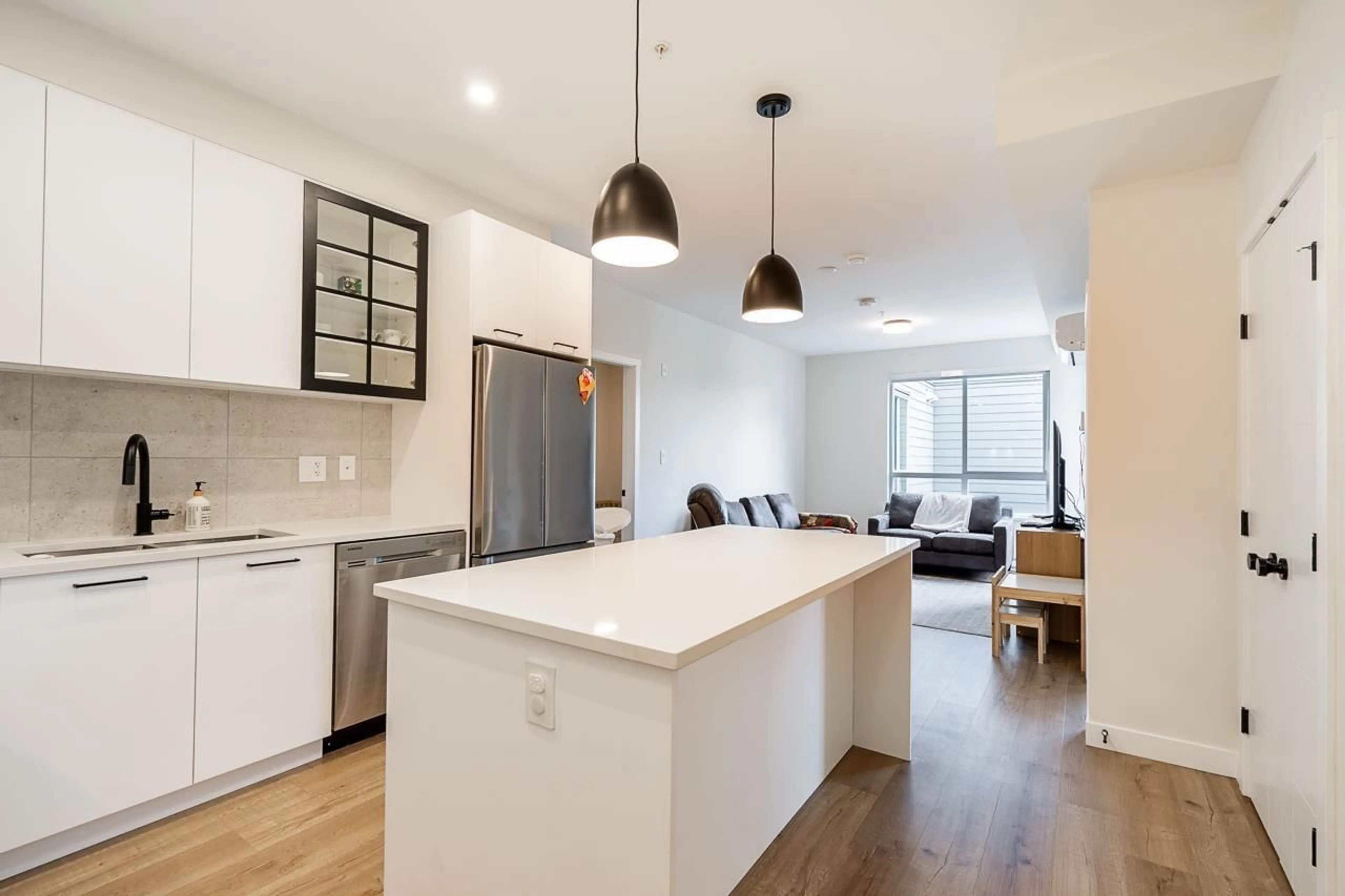 Open concept kitchen, unknown for 501 - 8117 200A, Langley British Columbia V2Y3W9