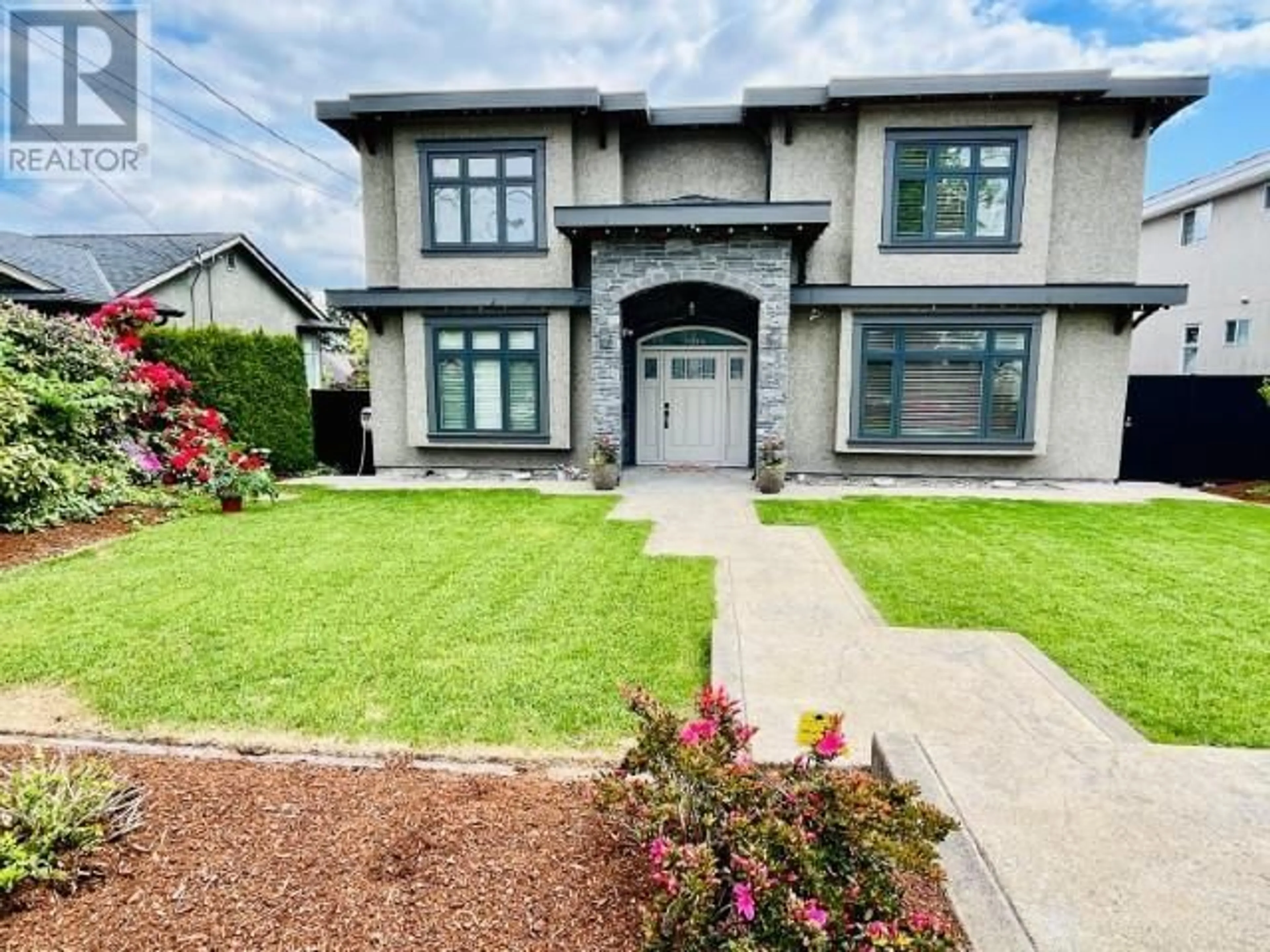 Home with brick exterior material, street for 7776 14TH AVENUE, Burnaby British Columbia V3N2A9